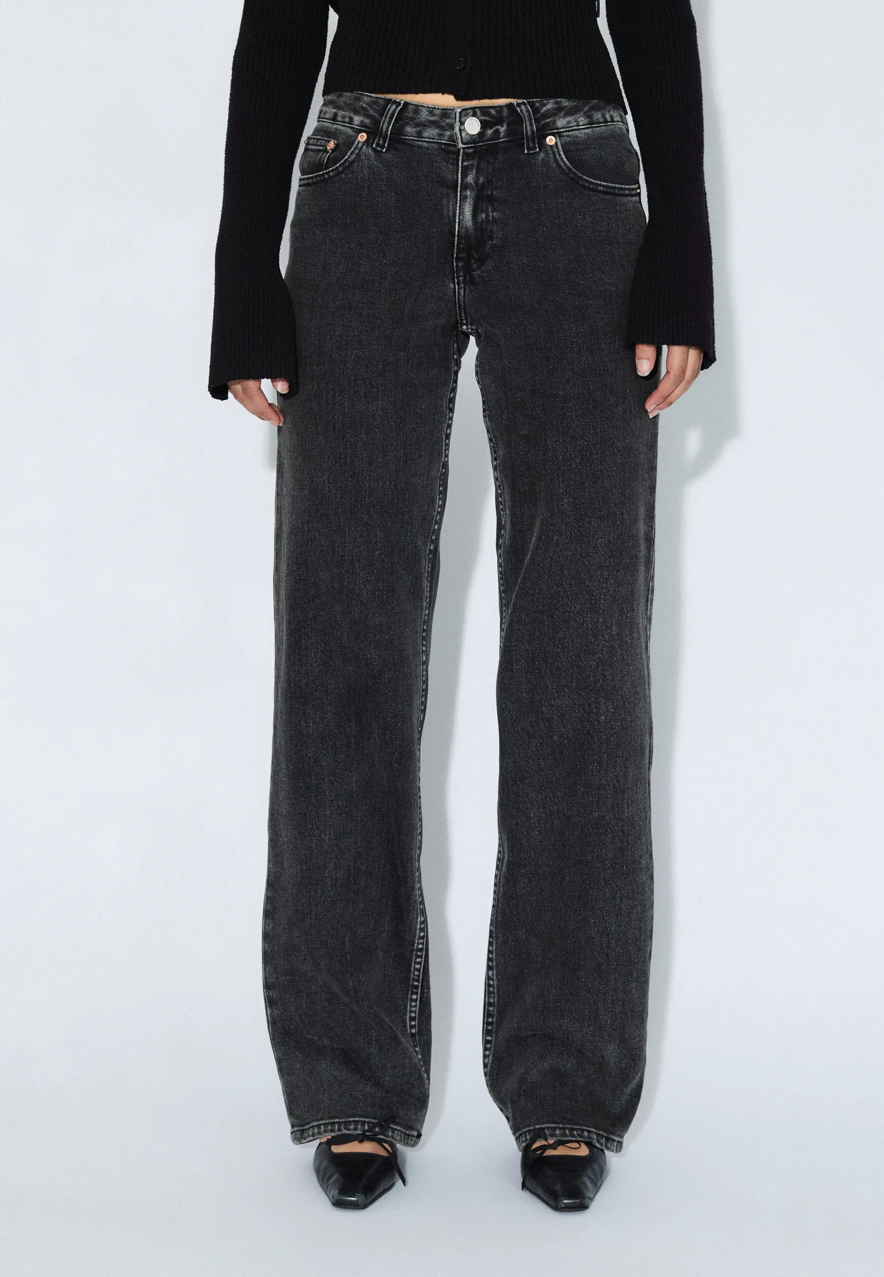 Addy Mid Straight - Tar Aged Black - Image 5