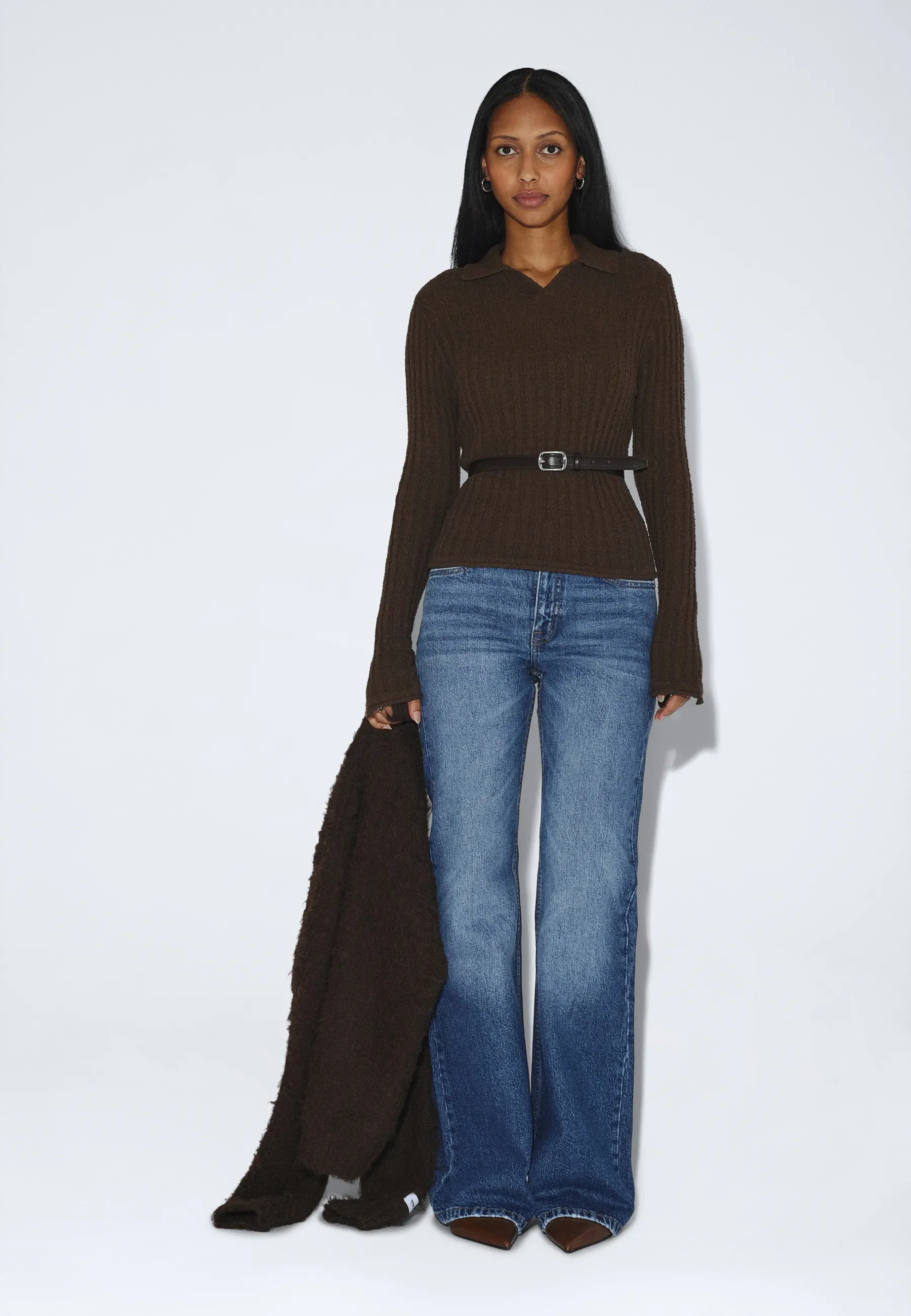 Aiya Sweater - Brown - Image 5