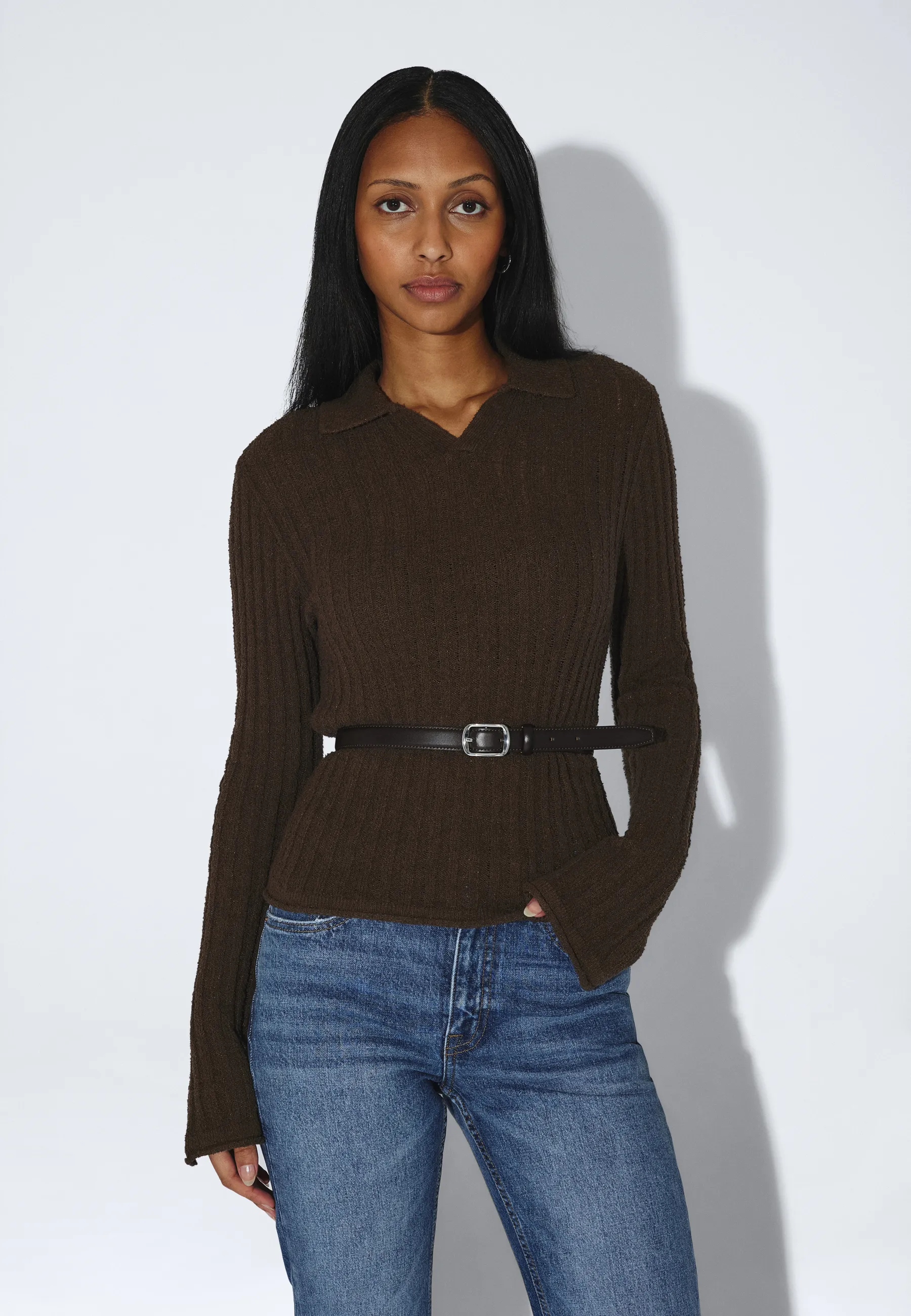Aiya Sweater - Brown - Image 8