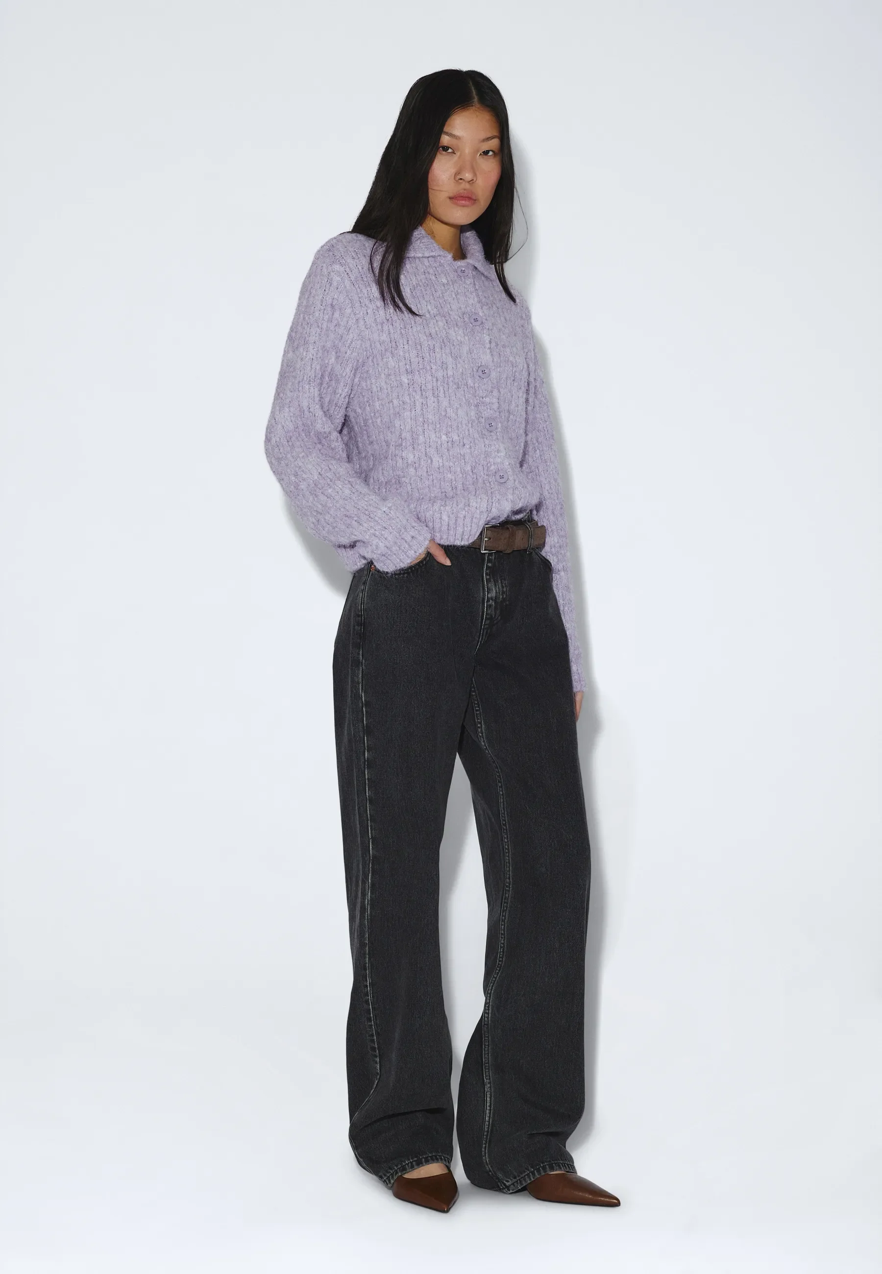 Alina Sweater - Light Purple - Image 2