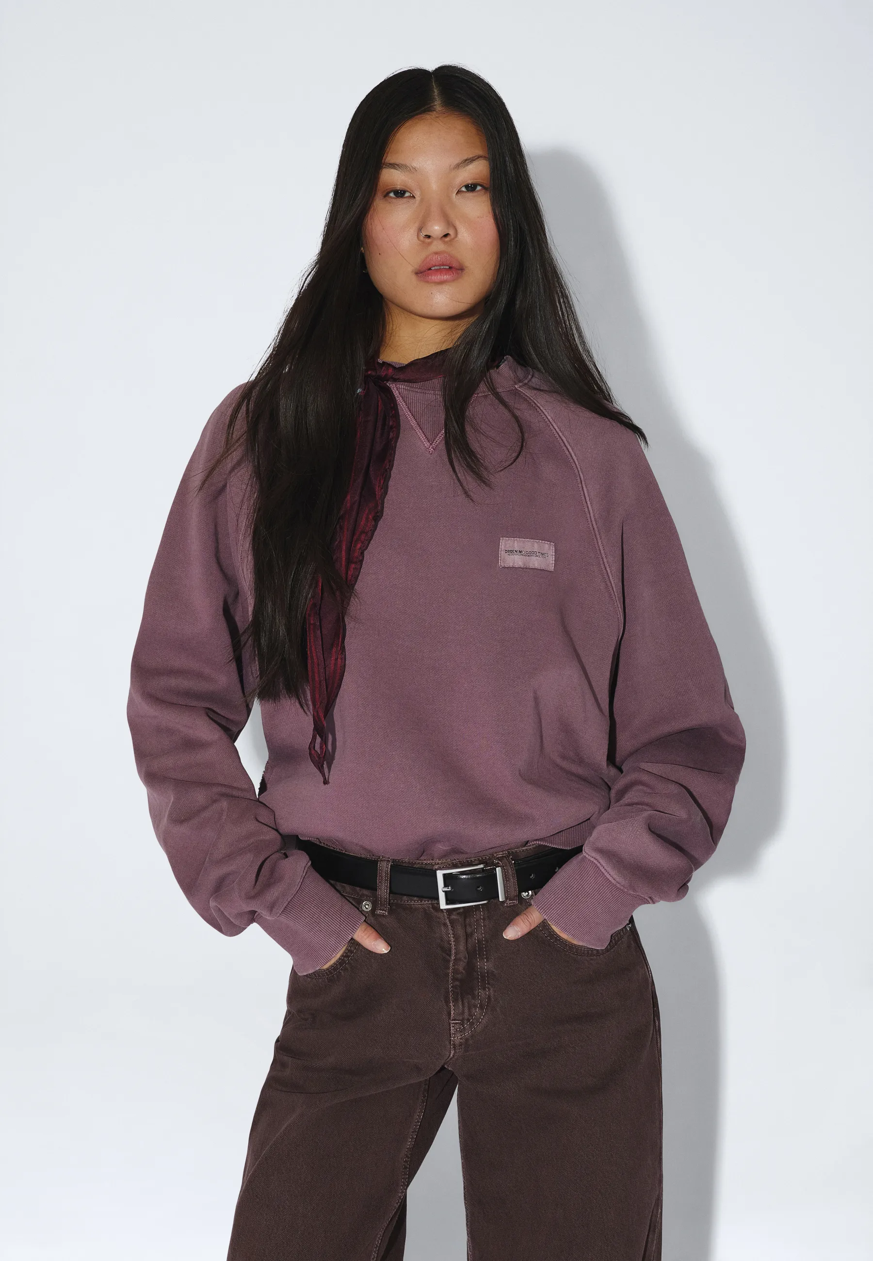 Andie Sweater - Aubergine Overdye - Image 13