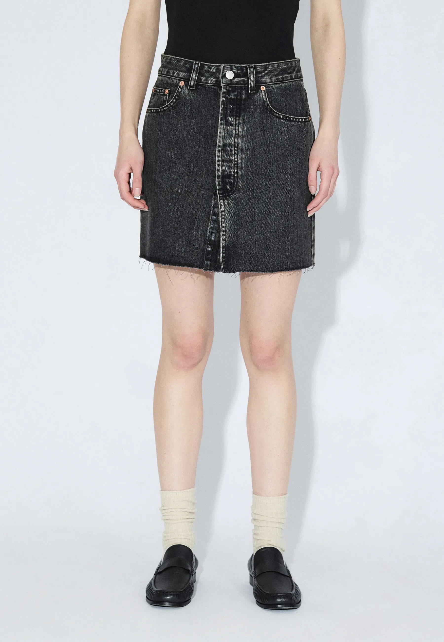 Ara Skirt - Aged Black - Image 6