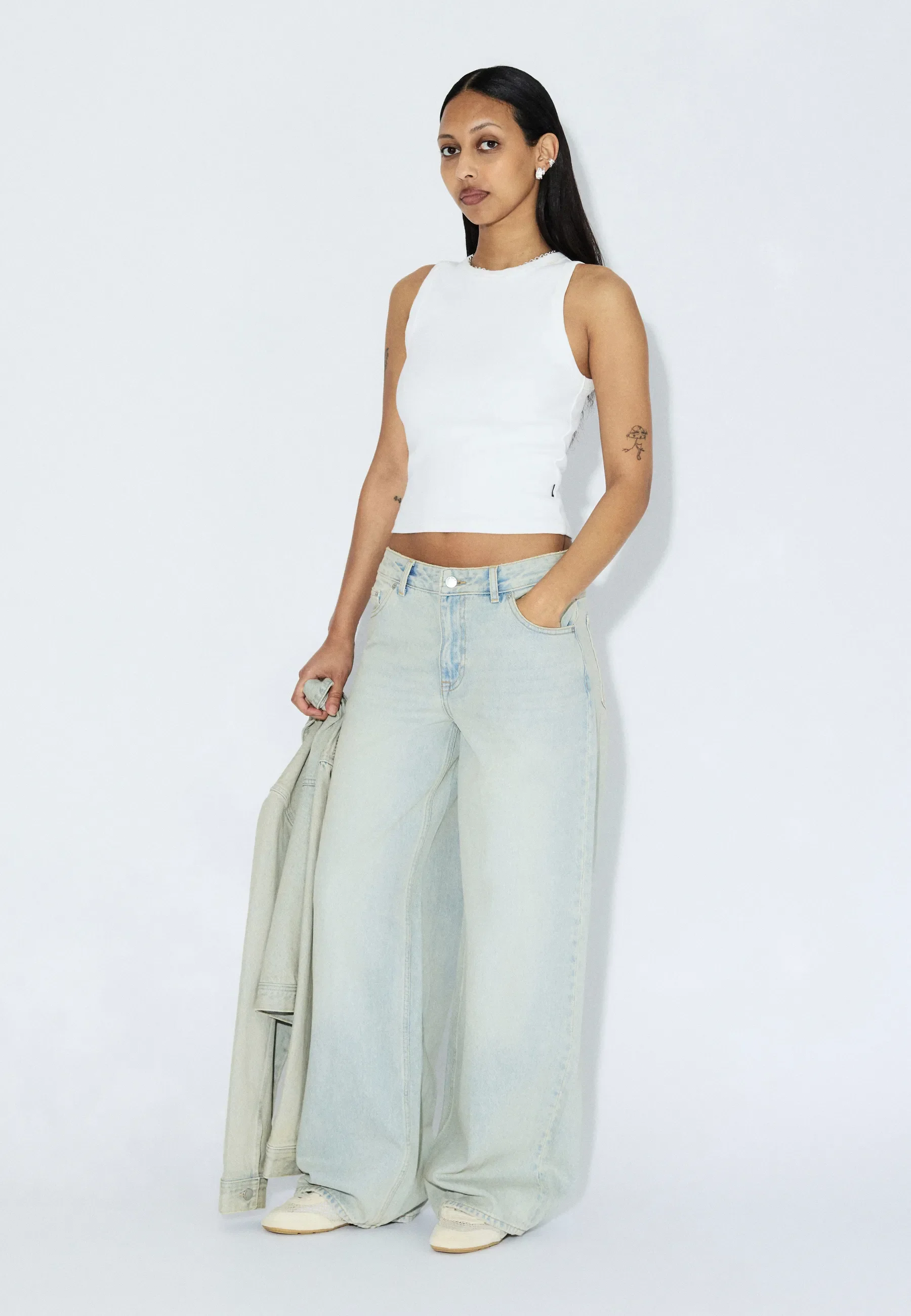Ary Low Baggy - Stream Pale Vintage Worn