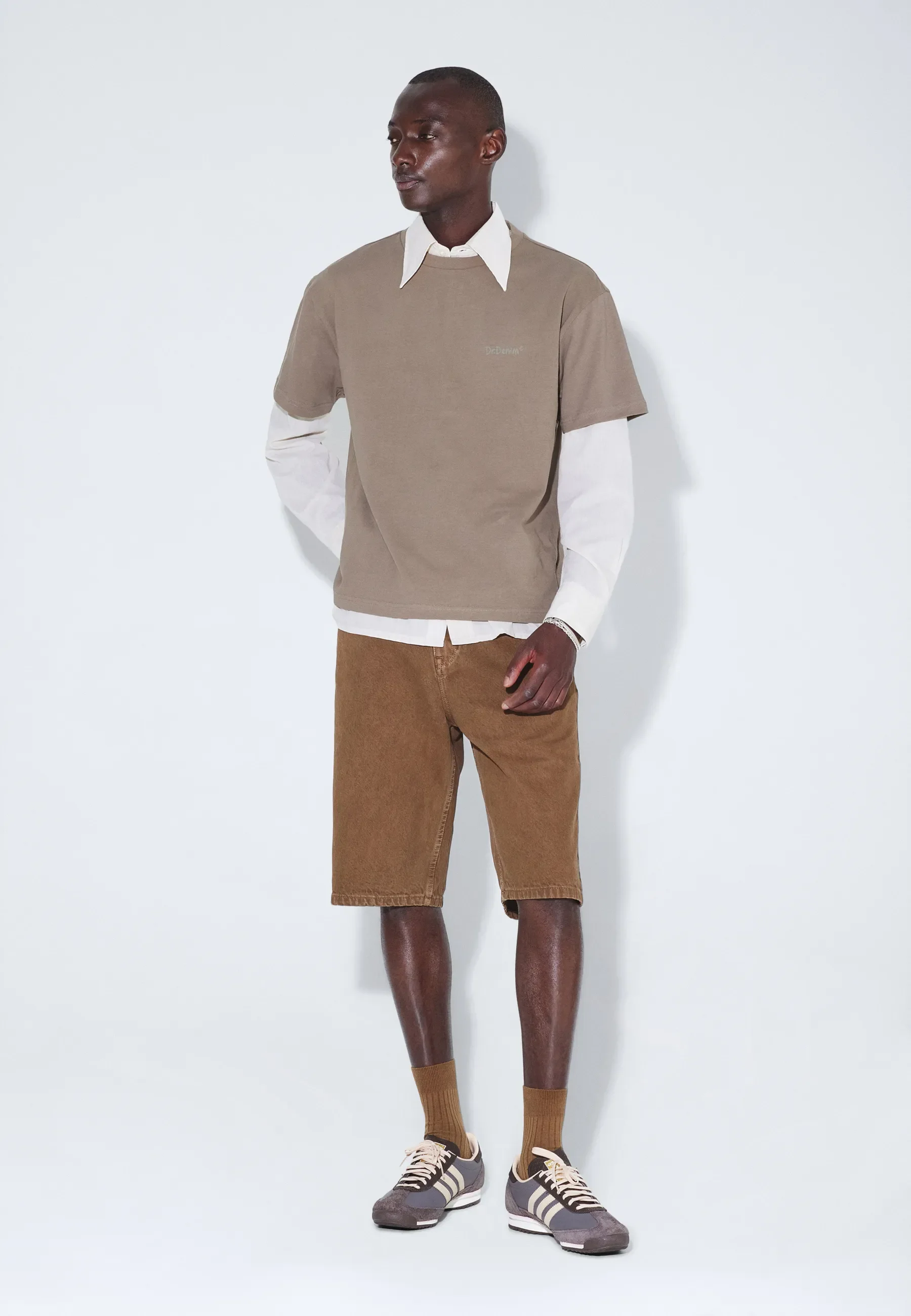 Bace Tee - Brown Scribble - Image 4