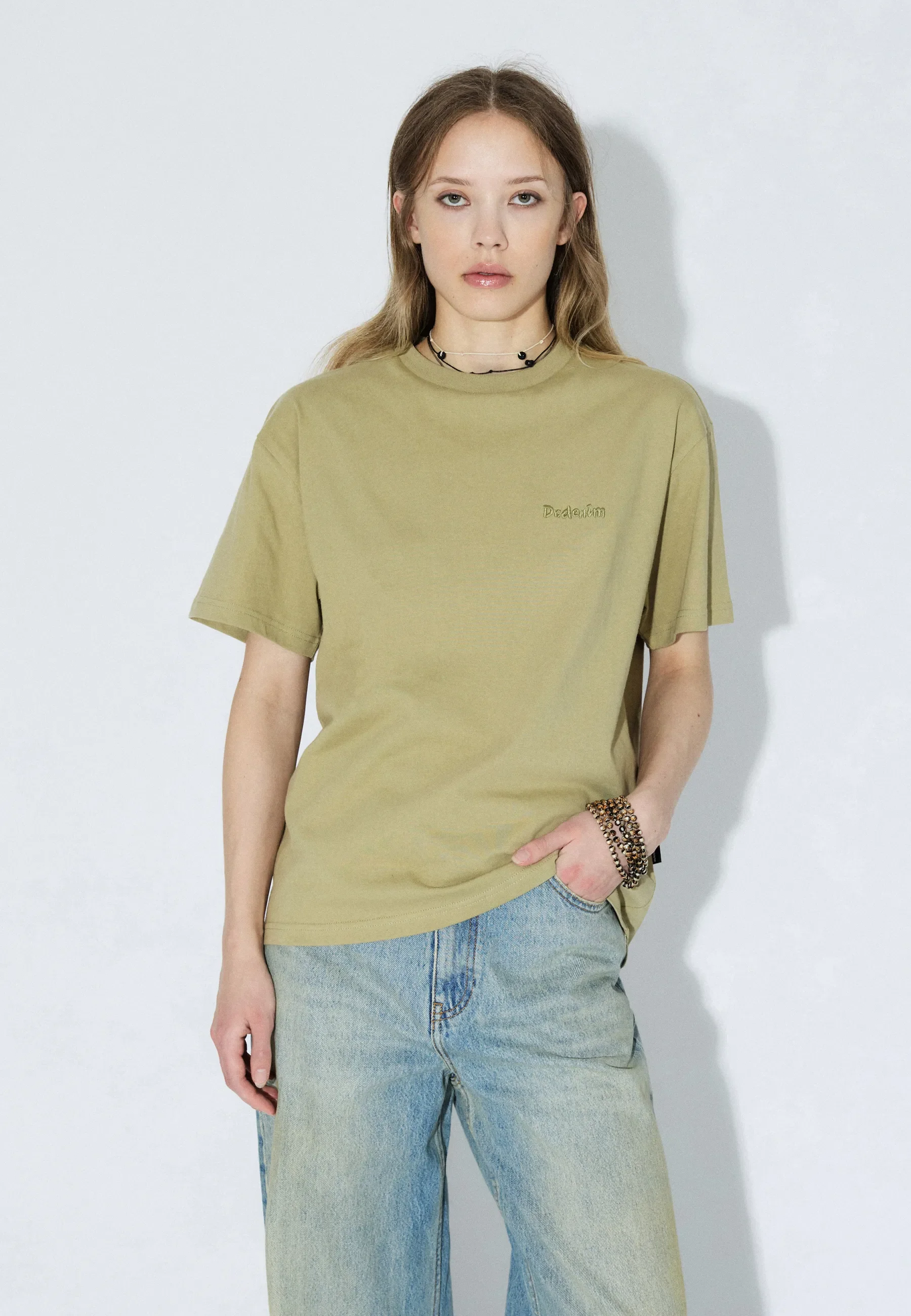 Bace Tee - Lt Green Brush - Image 6