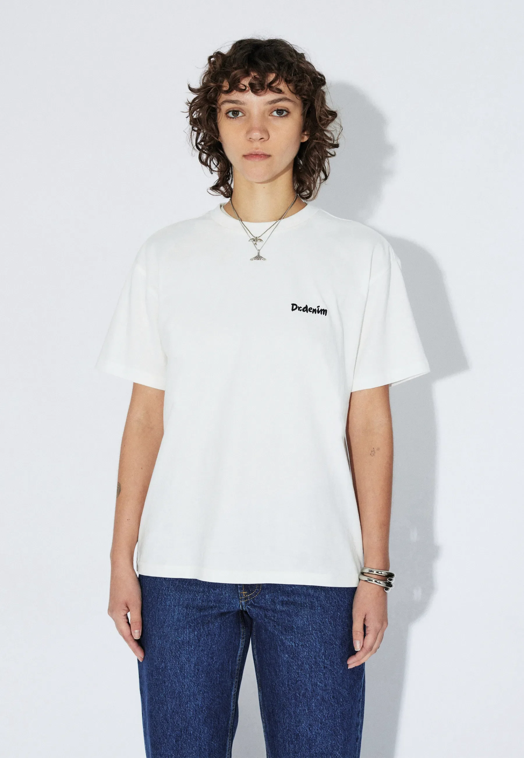 Bace Tee - Off White Brush - Image 9