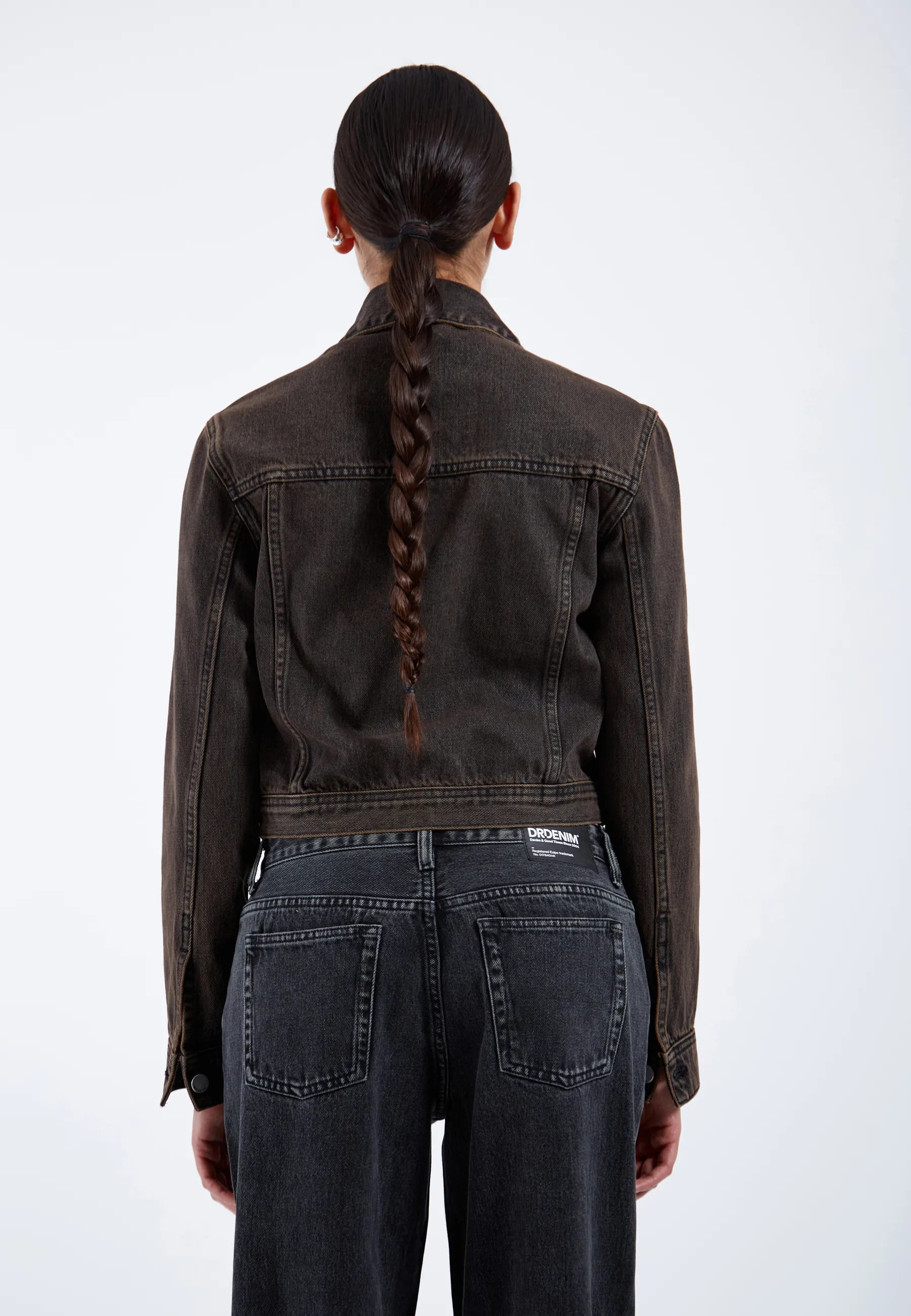 Becky Jacket - Jet Brown - Image 5