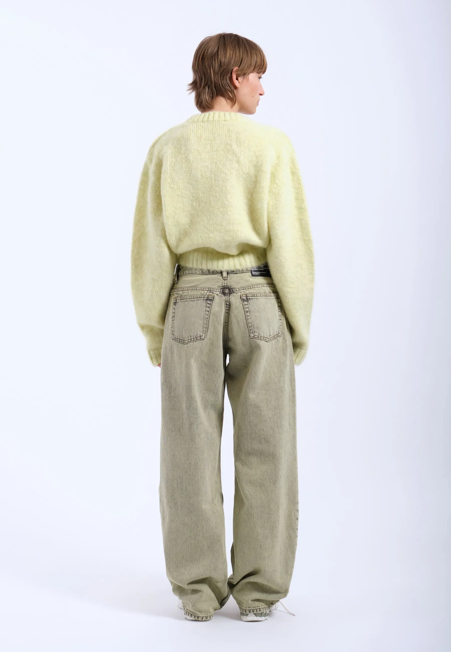 Betty Cardigan - Brushed Light Yellow - Image 6