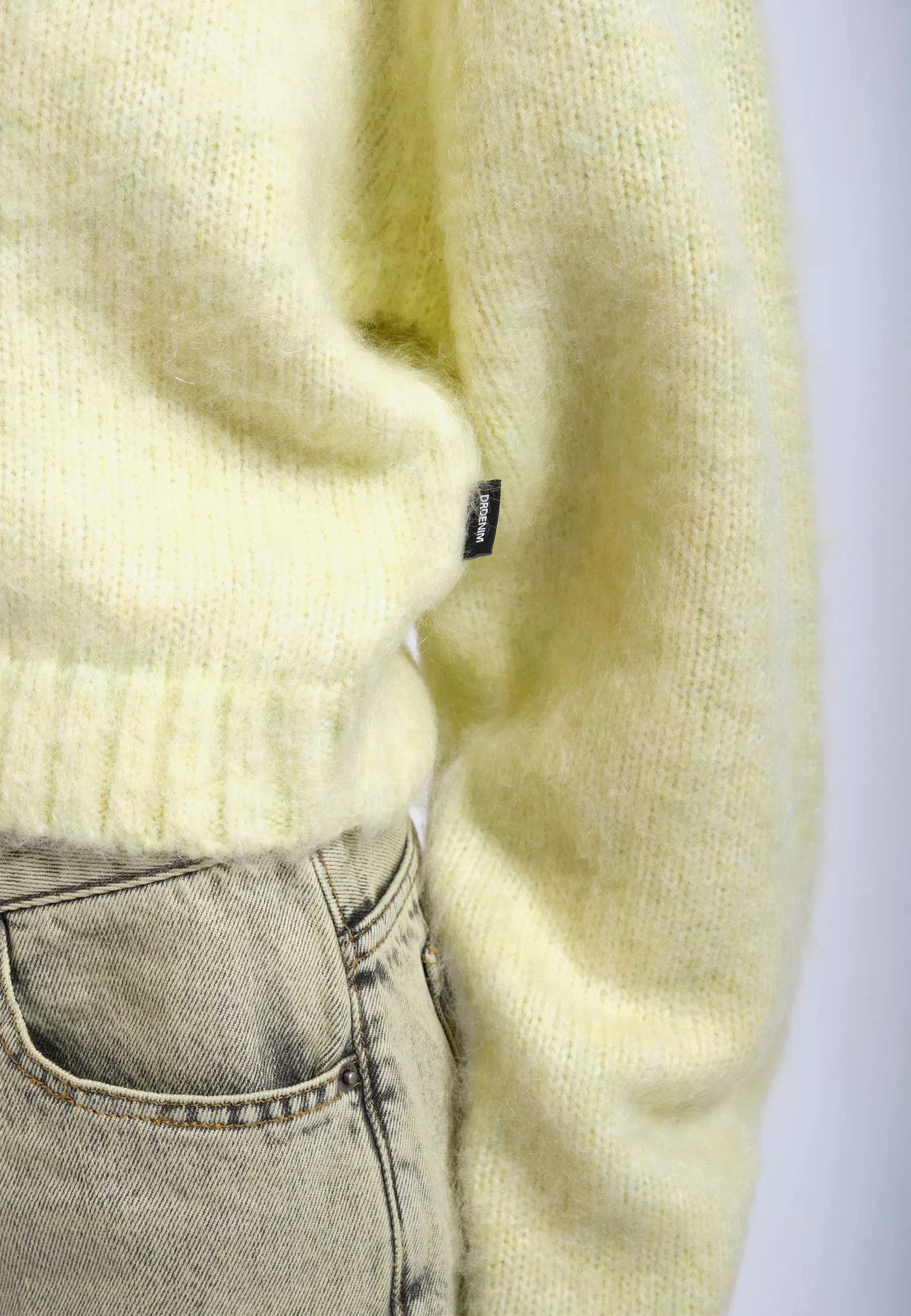 Betty Cardigan - Brushed Light Yellow - Image 7