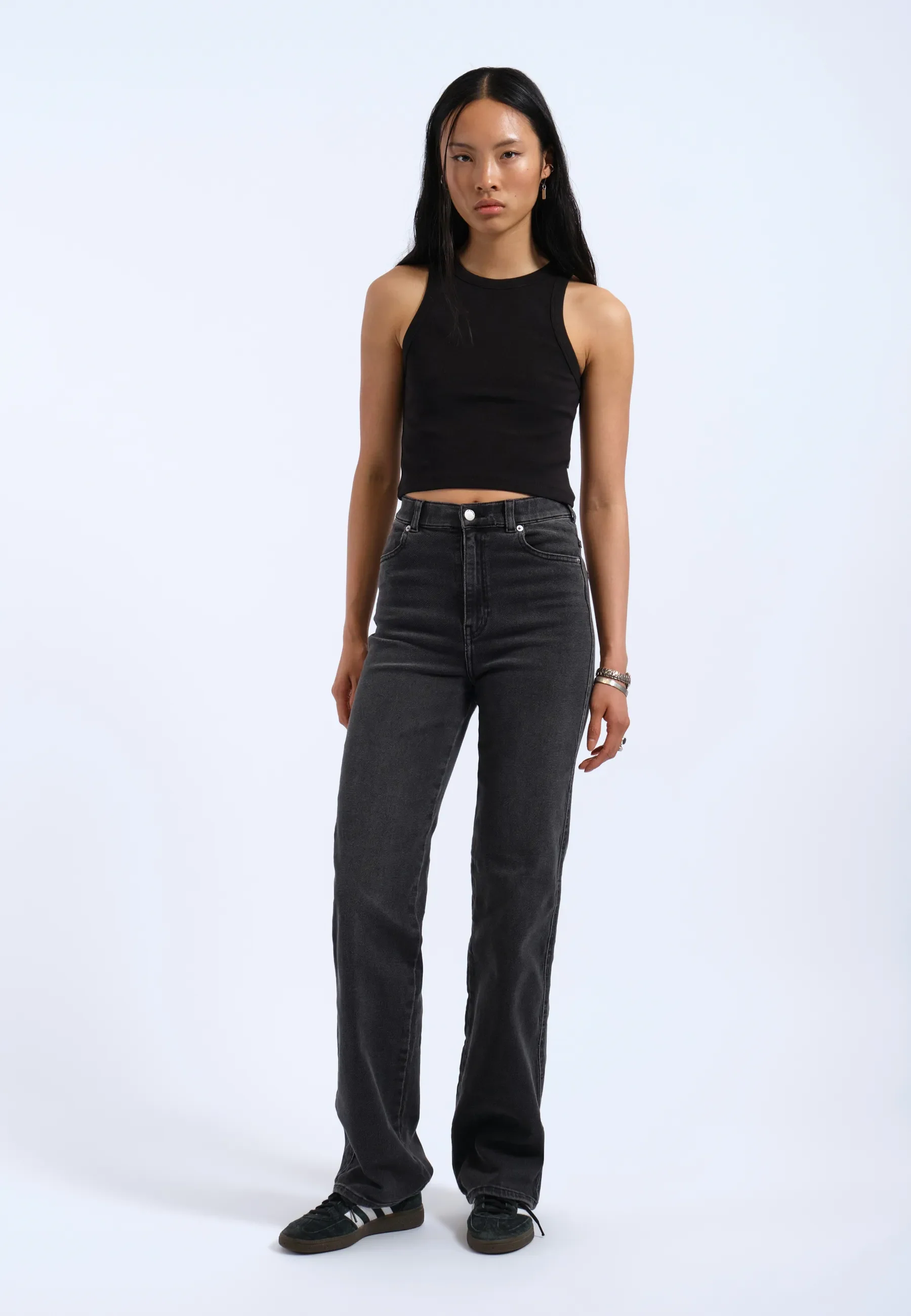 Bey Crop Top - Black - Image 2