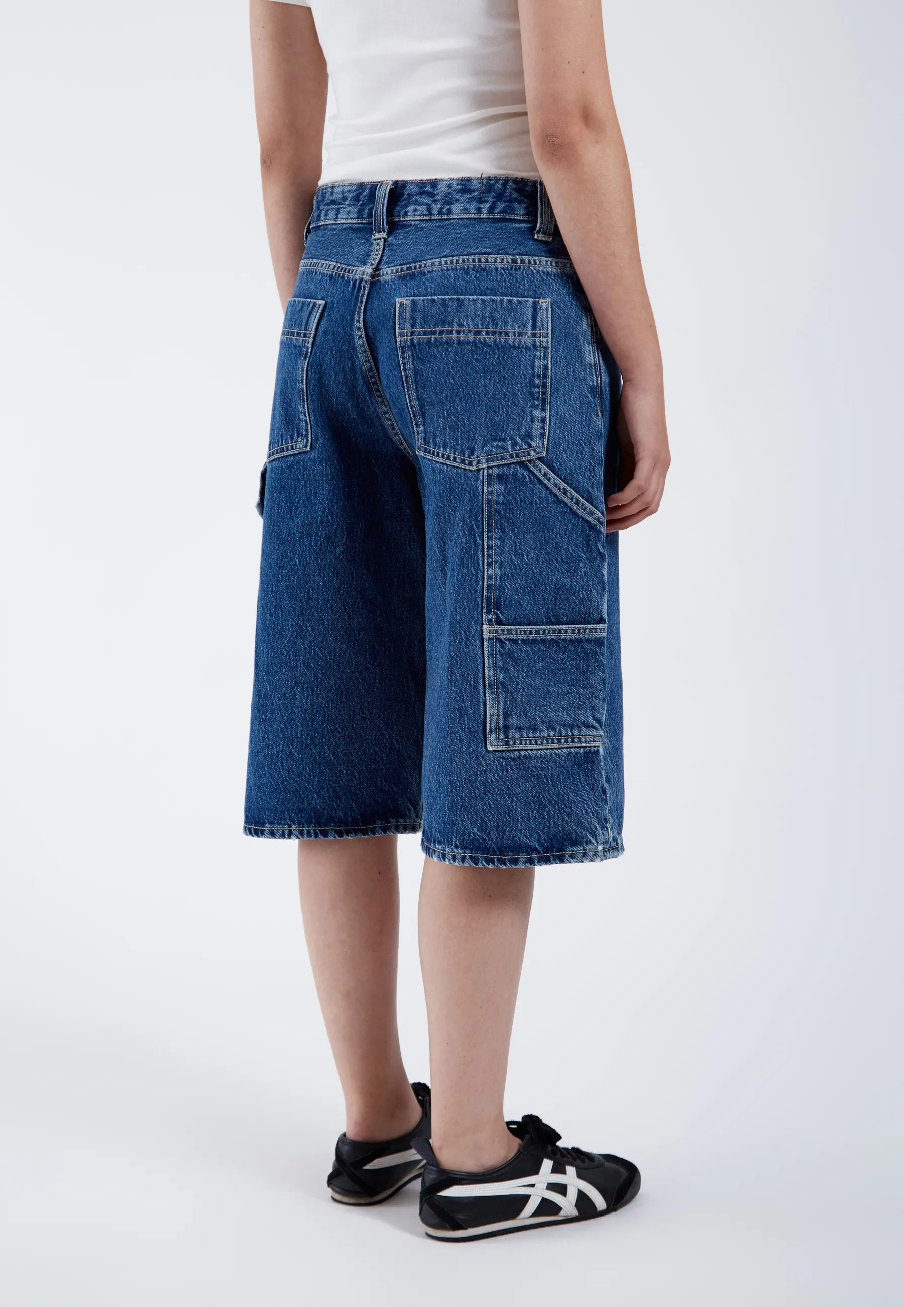 Bree Worker Shorts - Stream Mid Retro - Image 8