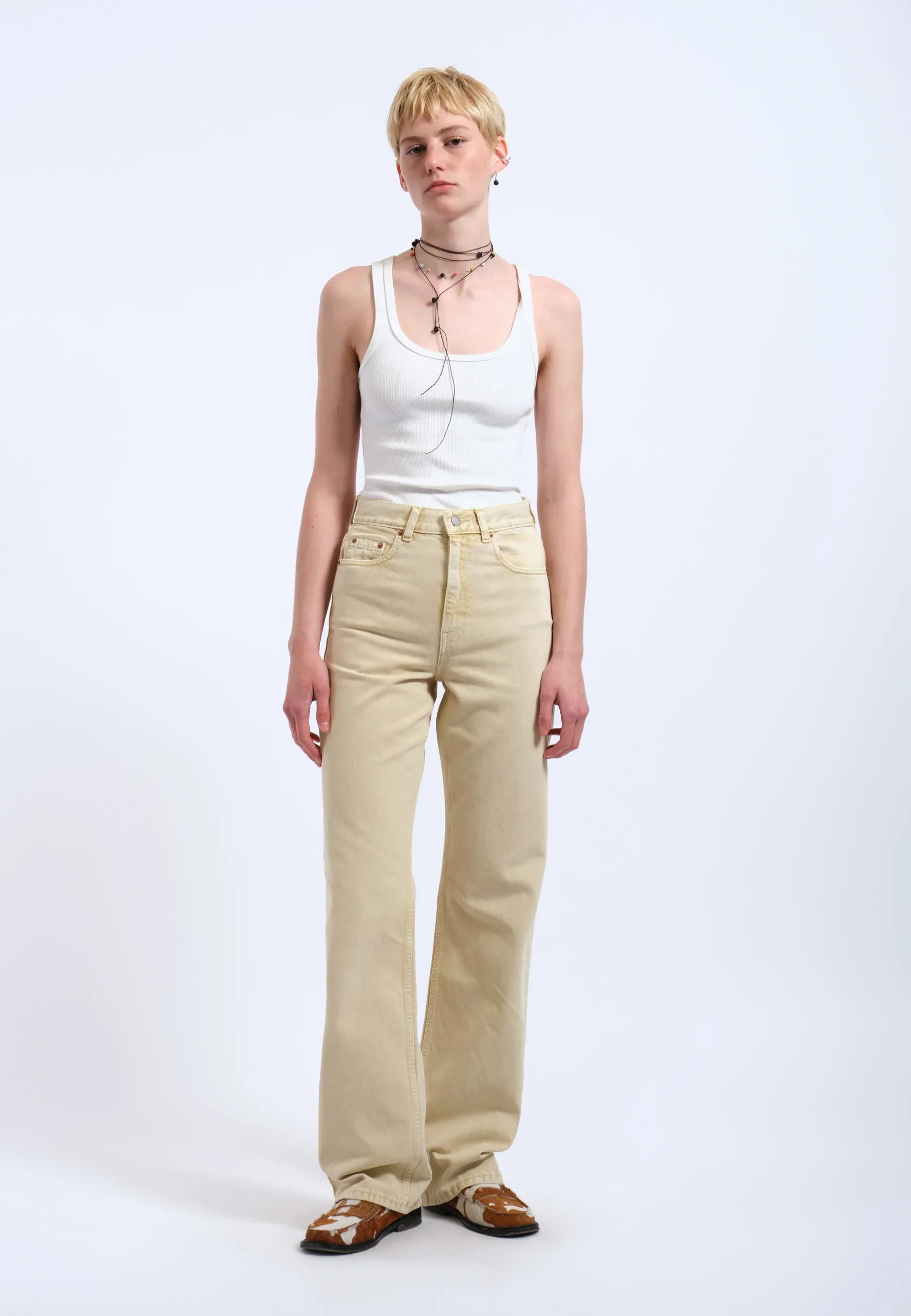Echo High Straight - Buff Yellow