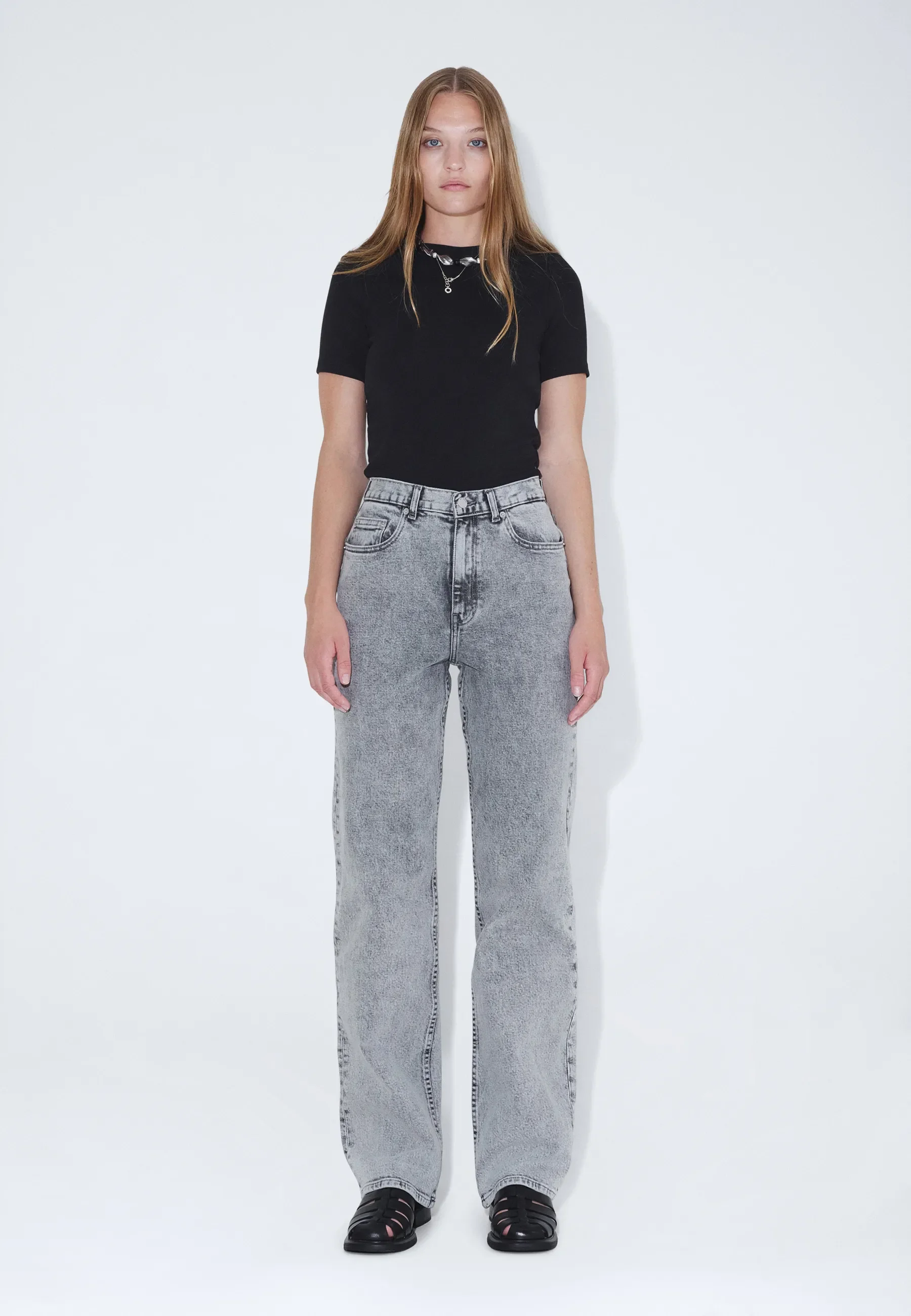 Echo High Straight - Tar Ash Grey - Image 4