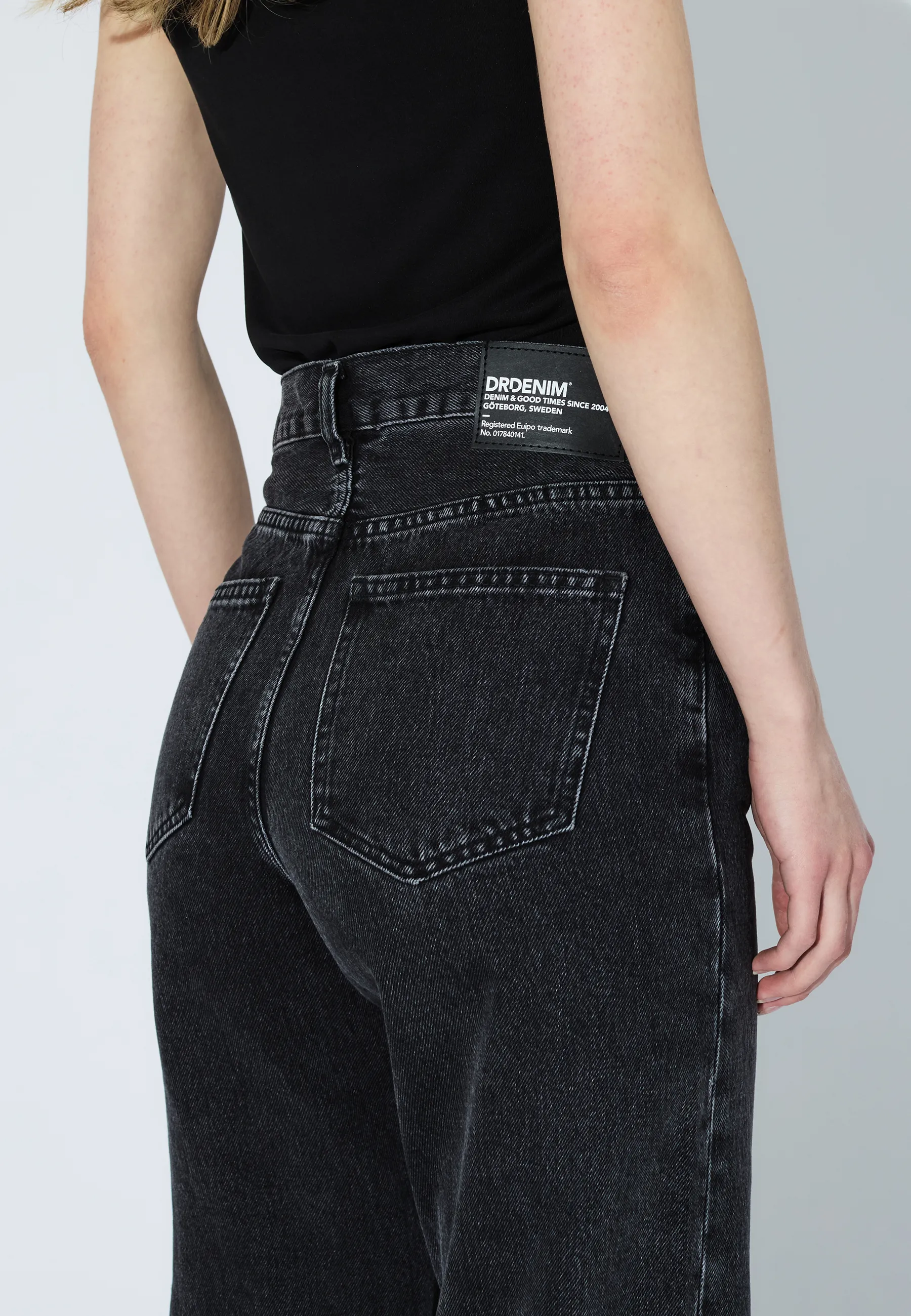 Echo High Straight - Retro black - Image 8