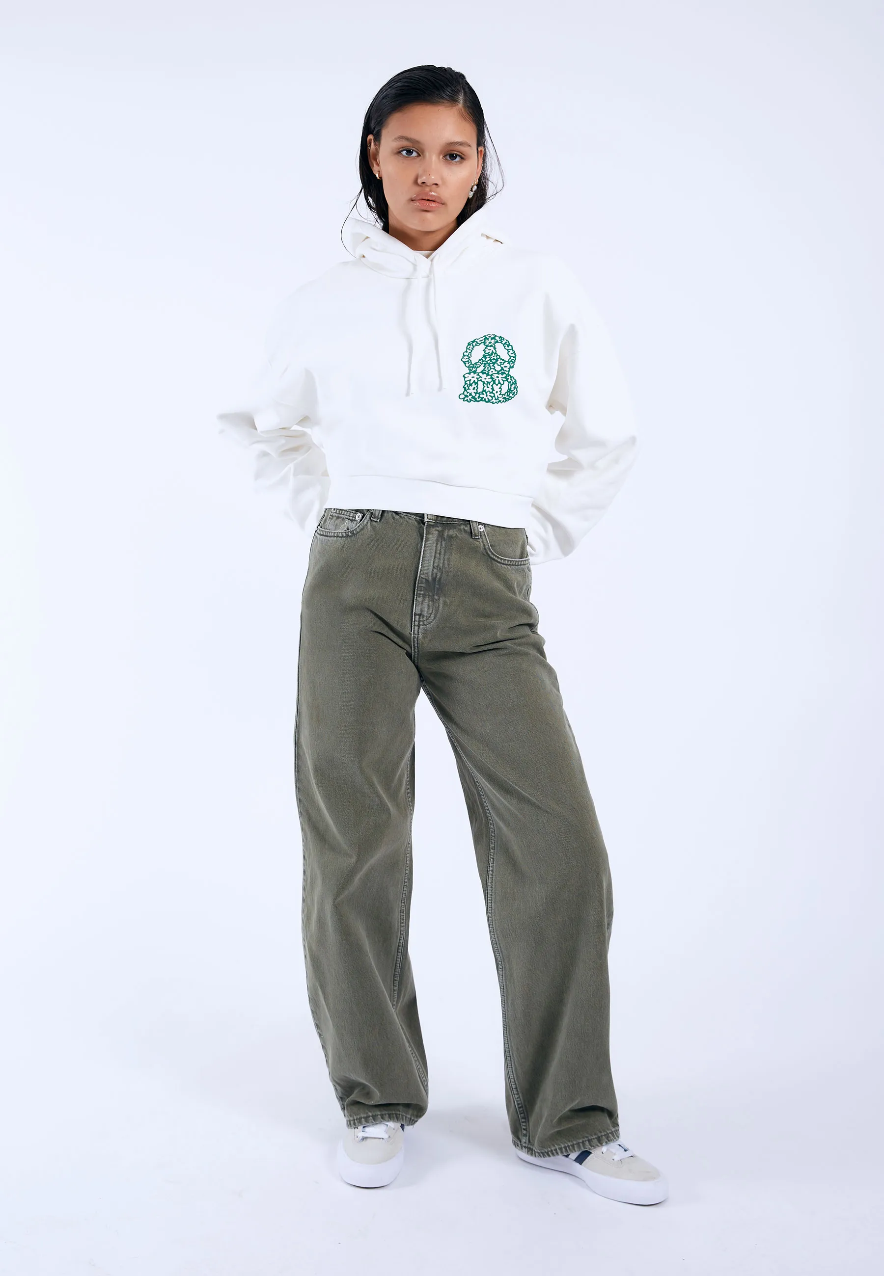 Ethel Hoodie - Off White Small DD Peace - Image 3