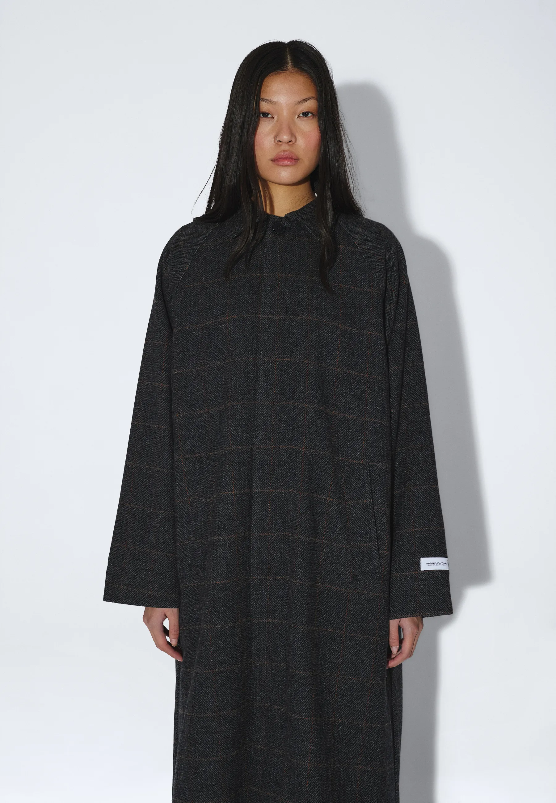 Jayden Coat - Grey Herringbone - Image 14