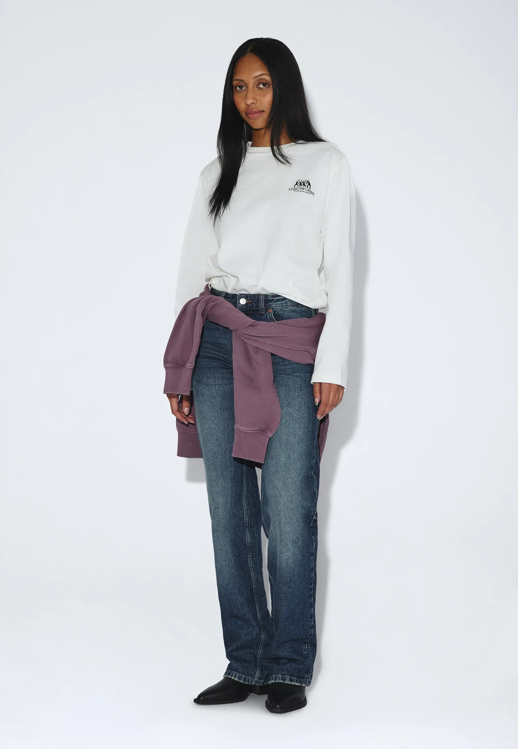 Kath Longsleeve - Off White Time - Image 2