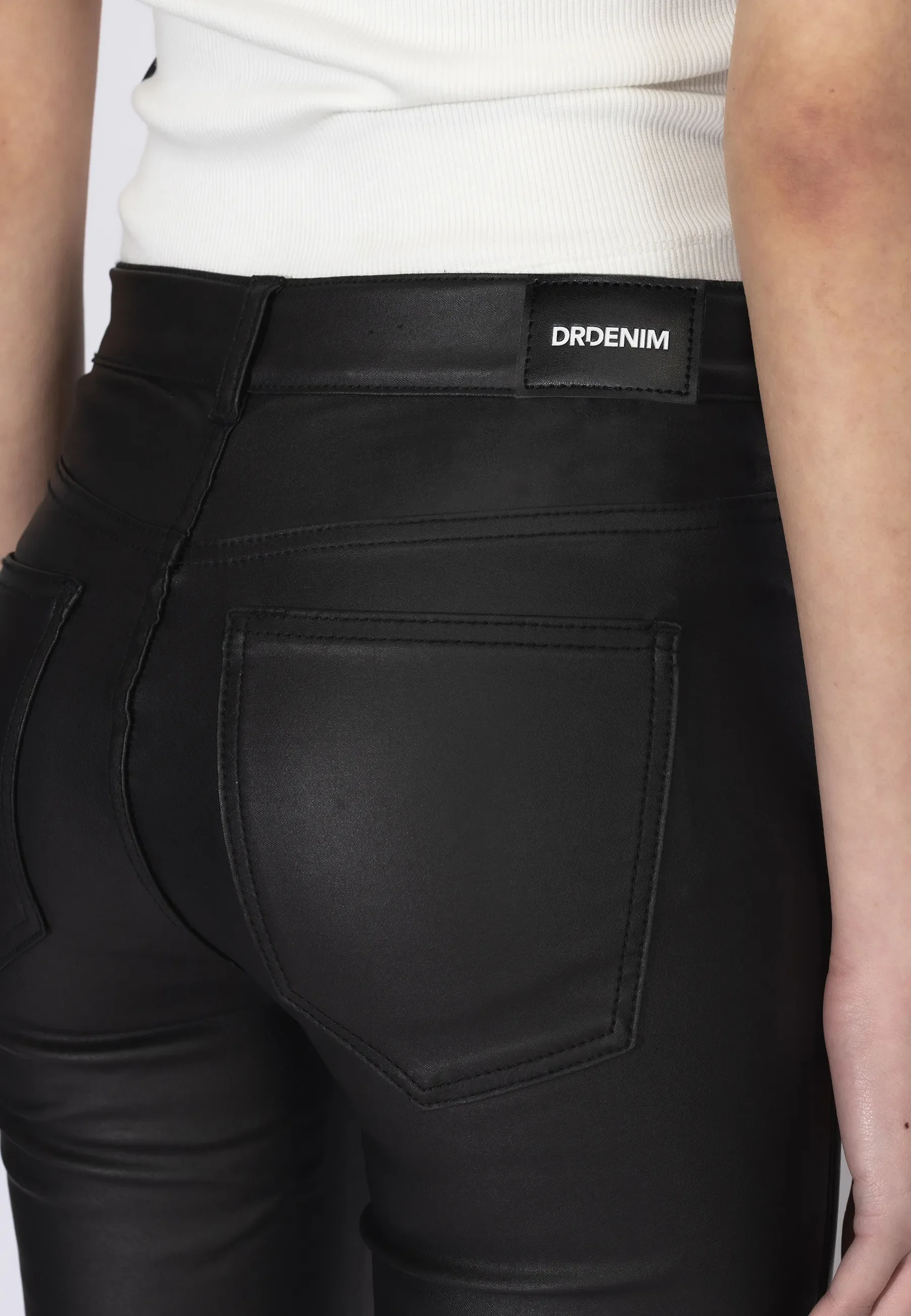 Lexy Mid Skinny - Black metal - Image 9