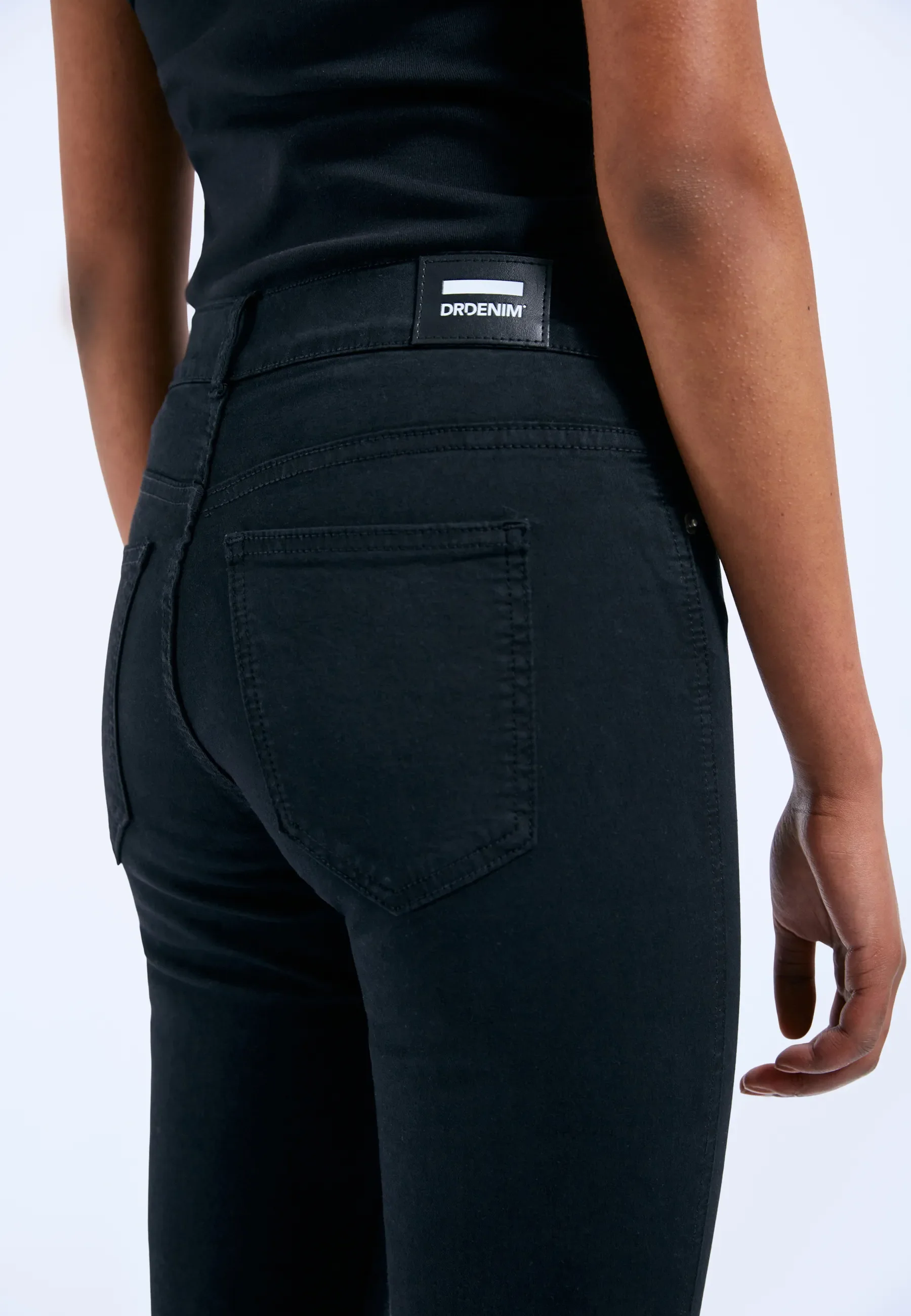 Macy Mid Flare - Black - Image 6