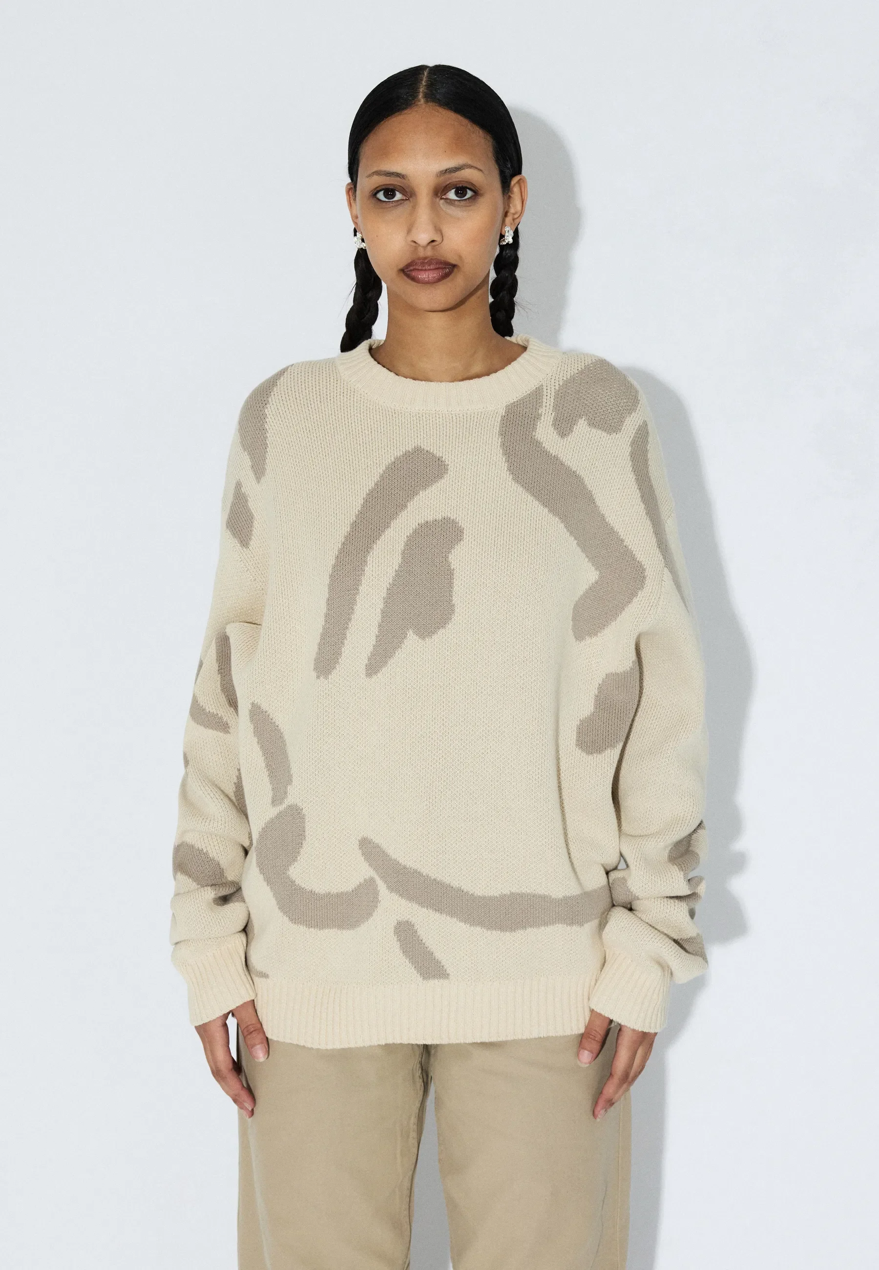 Mic Sweater - Ecru Big Draw - Image 12