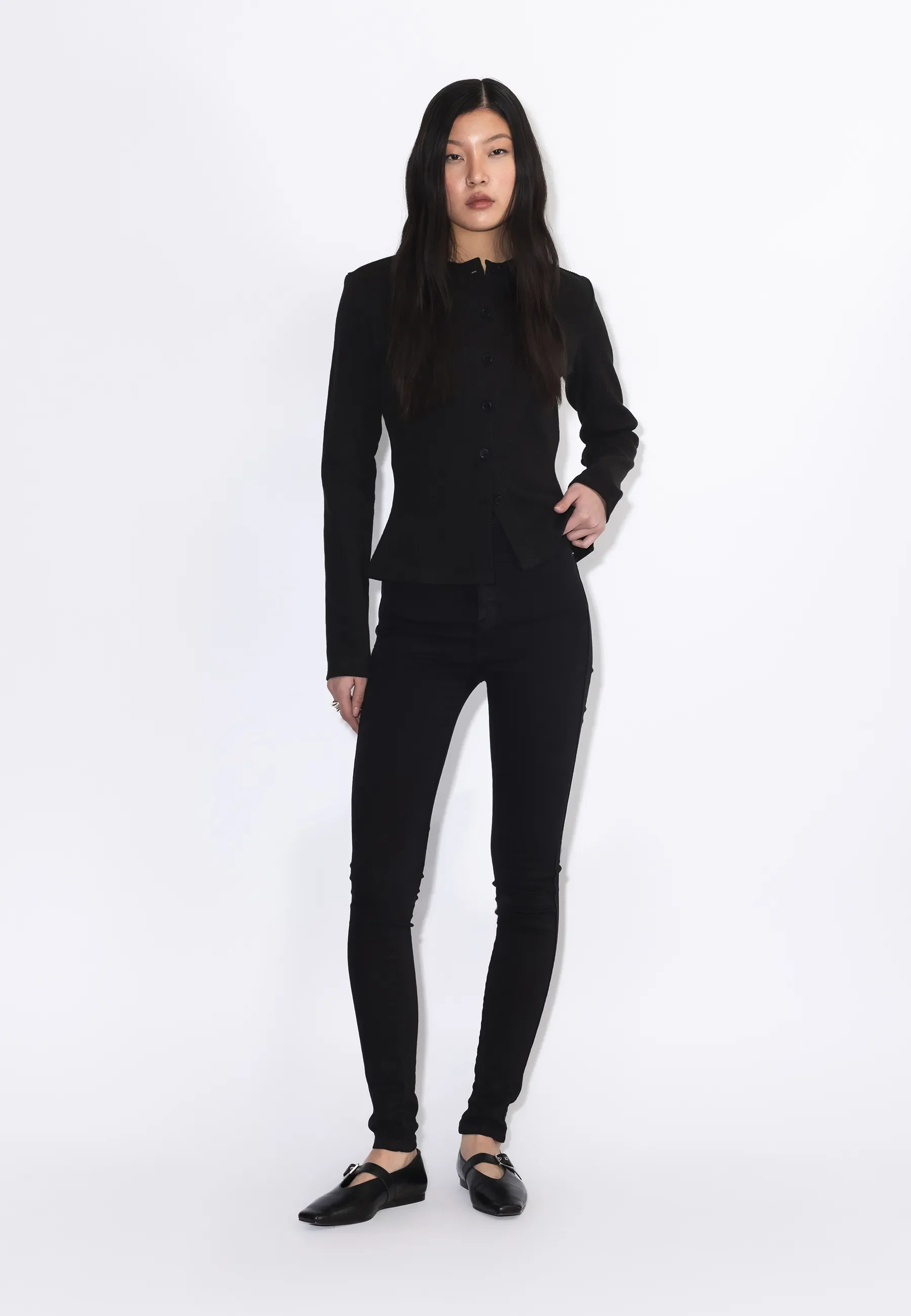 Moxy High Skinny - Black - Image 3