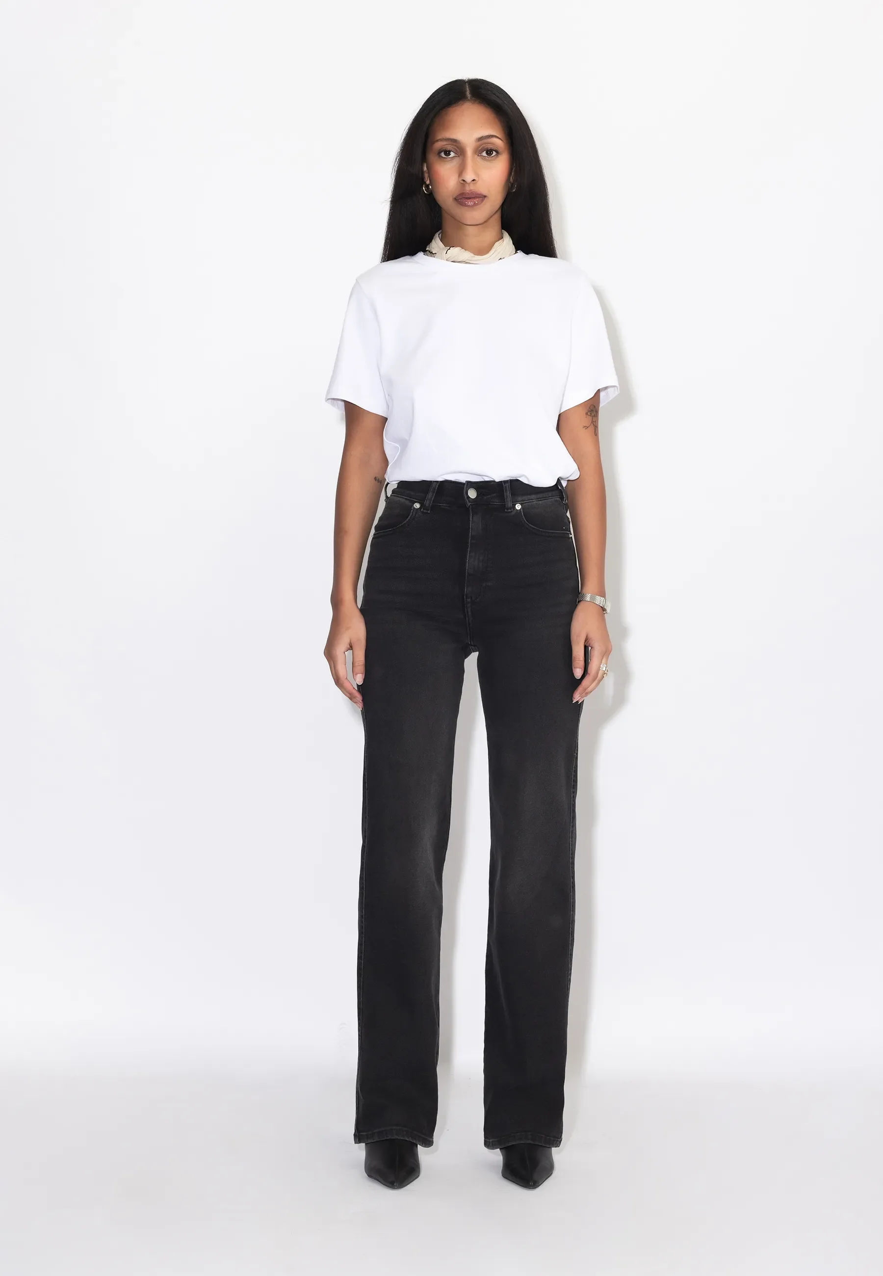 Moxy High Straight - Black Mist - Image 3