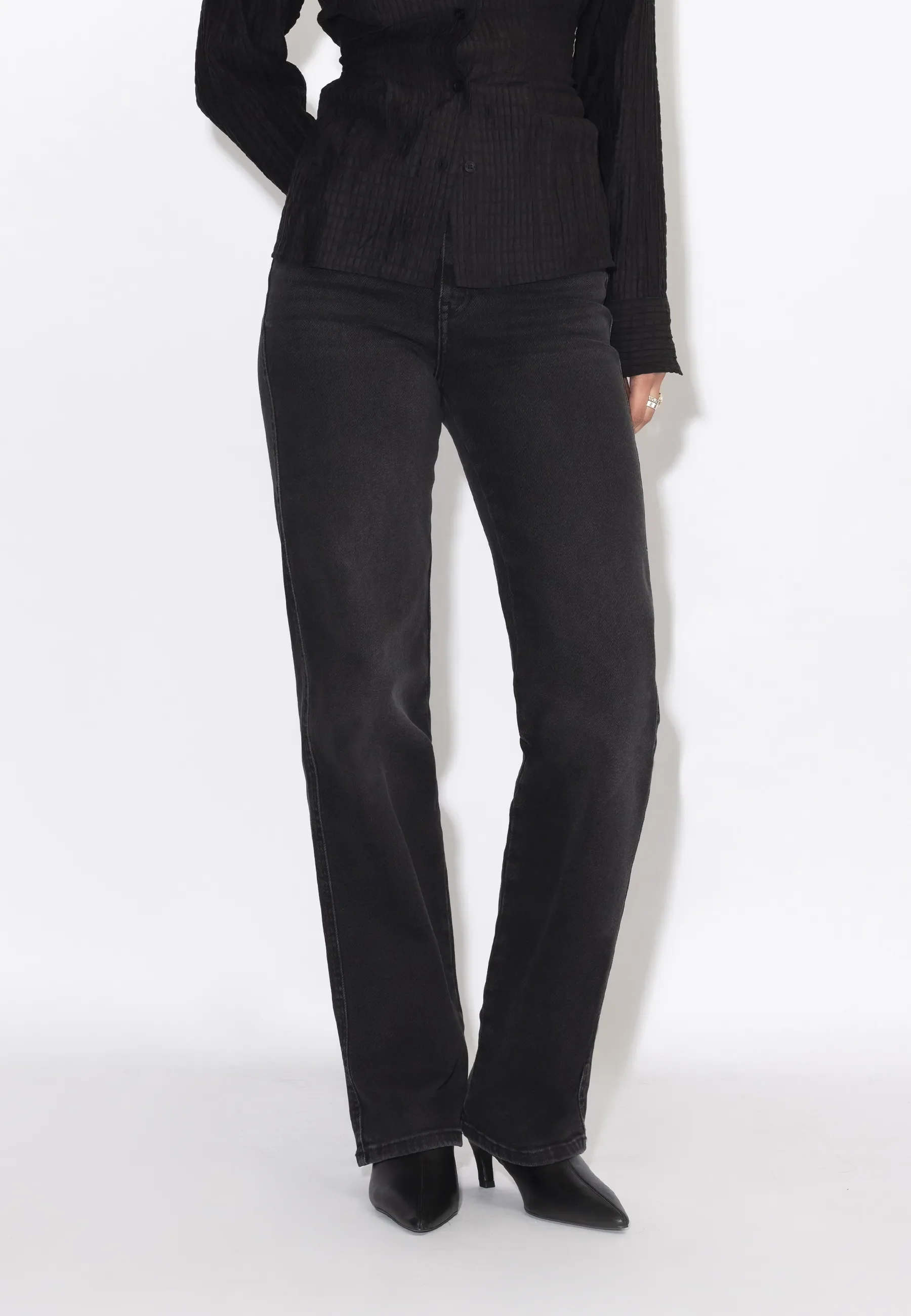 Moxy High Straight - Black Mist - Image 6