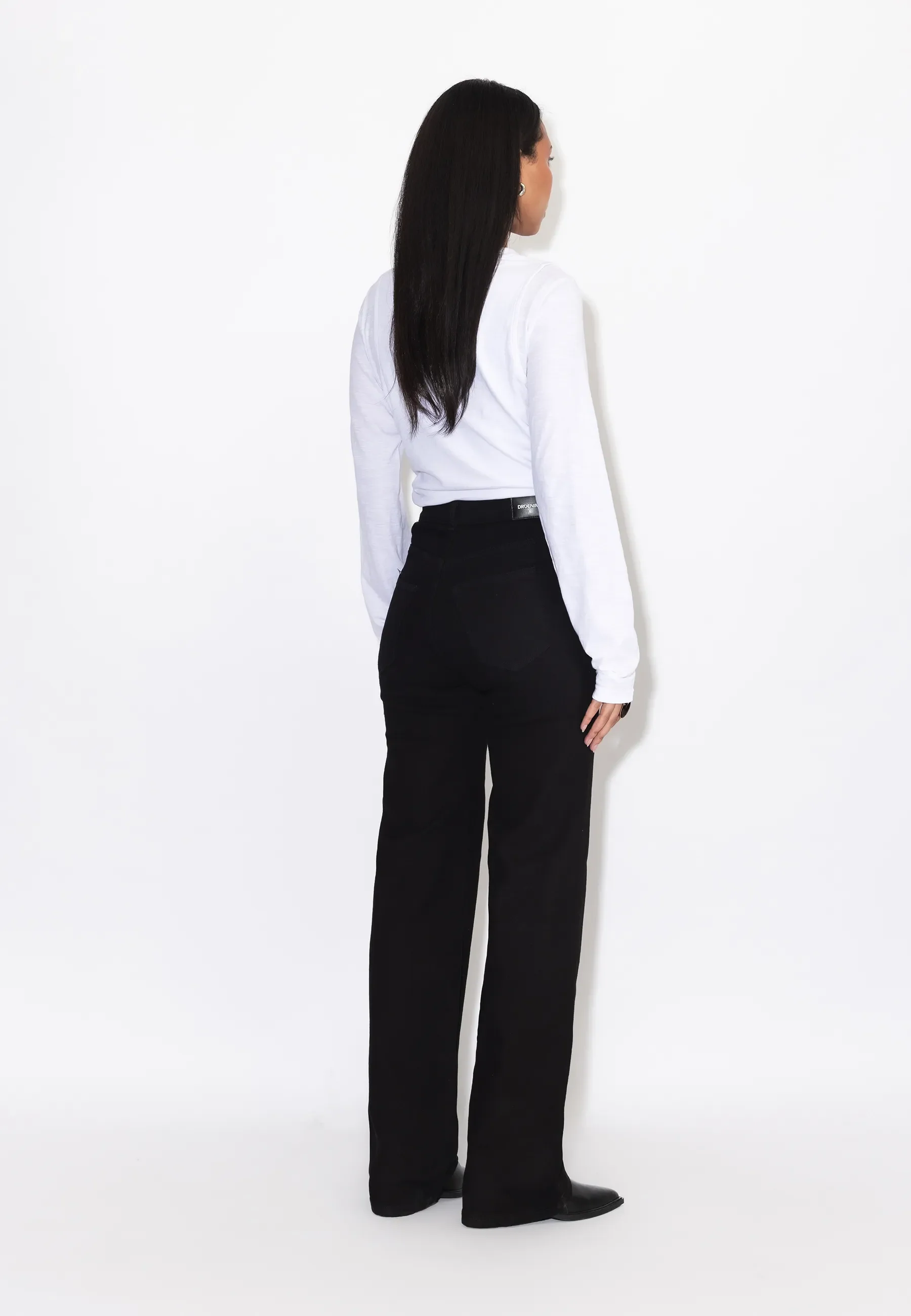 Moxy High Straight - Solid Black - Image 4
