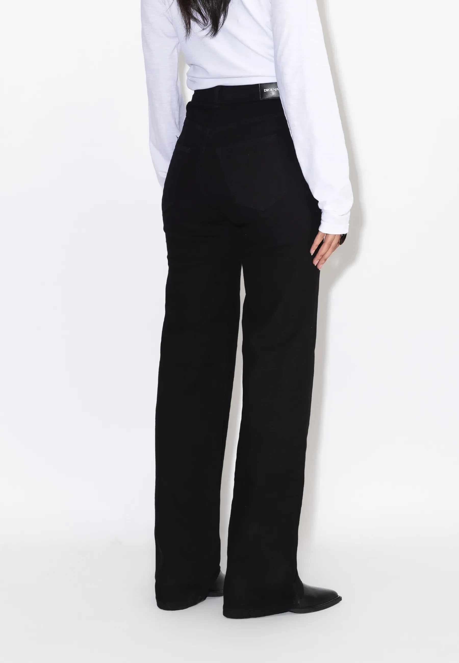 Moxy High Straight - Solid Black - Image 6