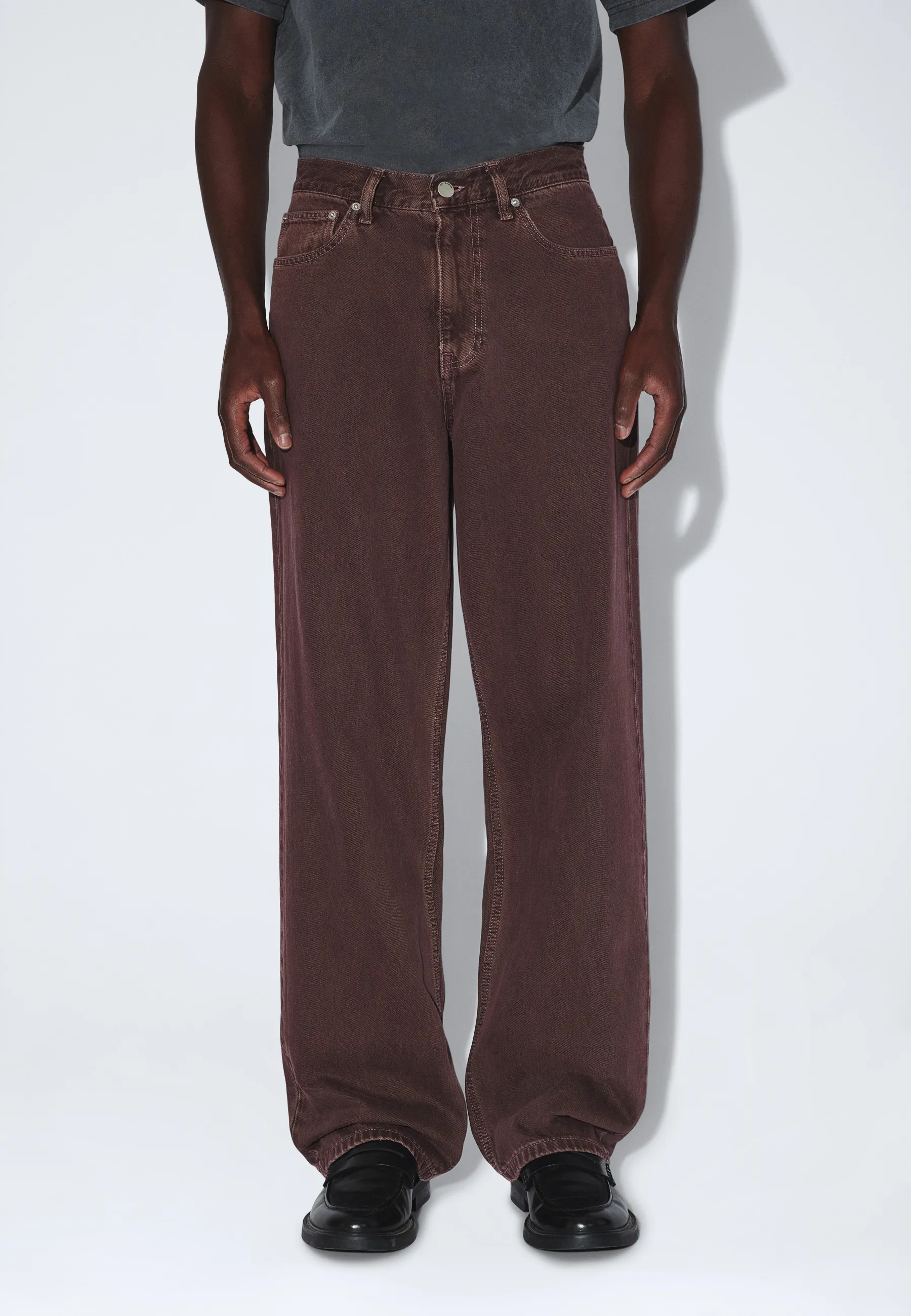 Omar Relaxed - Washed Aubergine - Image 5