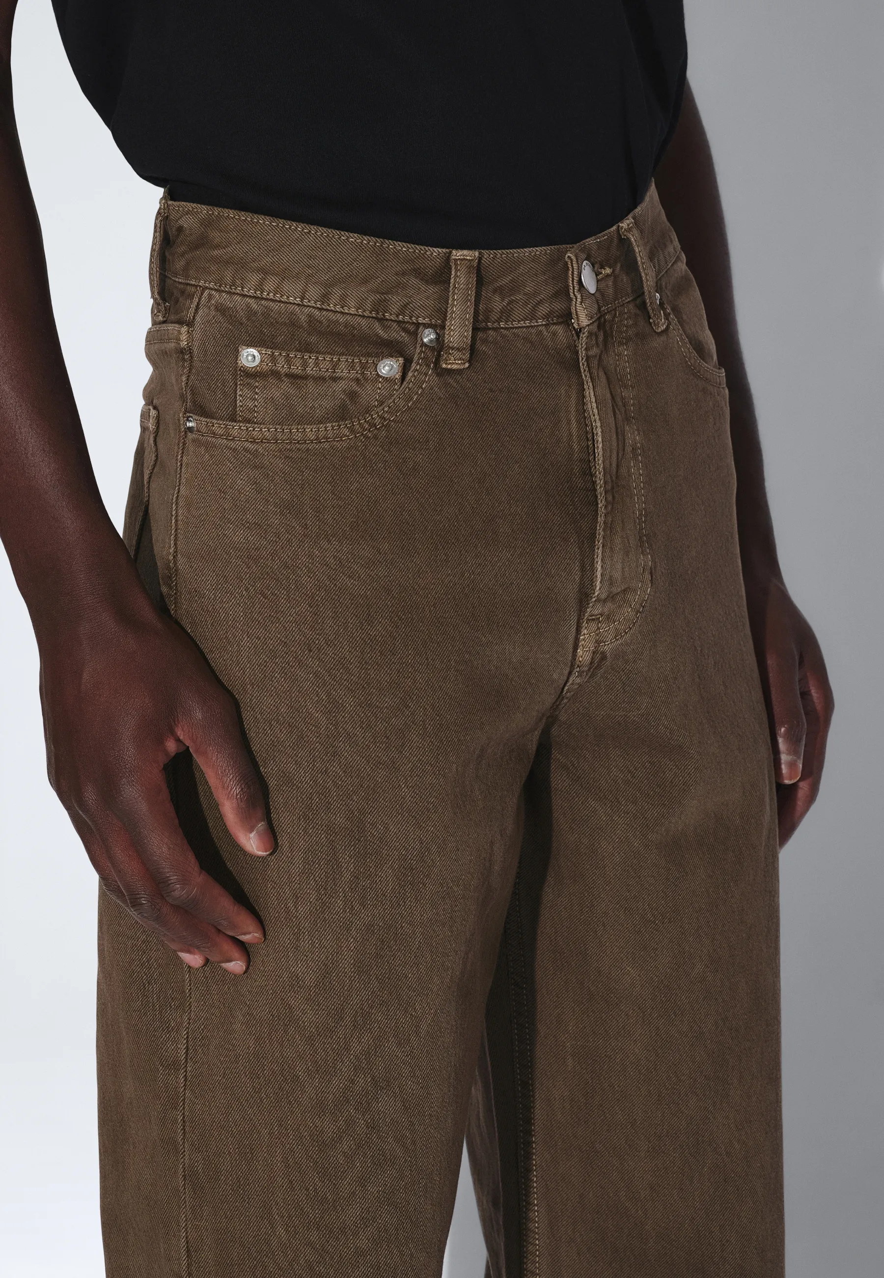 Omar Relaxed - Washed Olive - Image 8