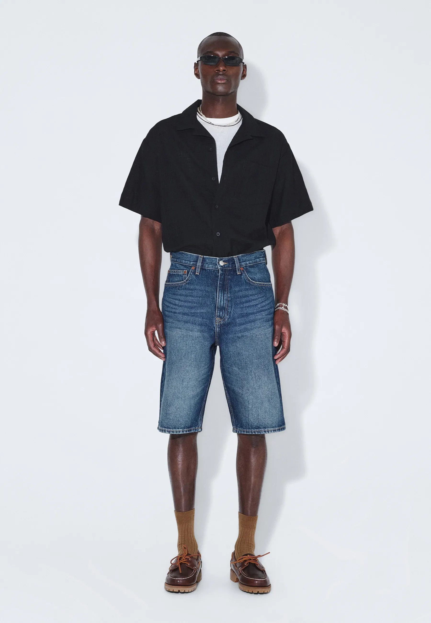 Omar Shorts - Stream Dark Fade Vintage - Image 4