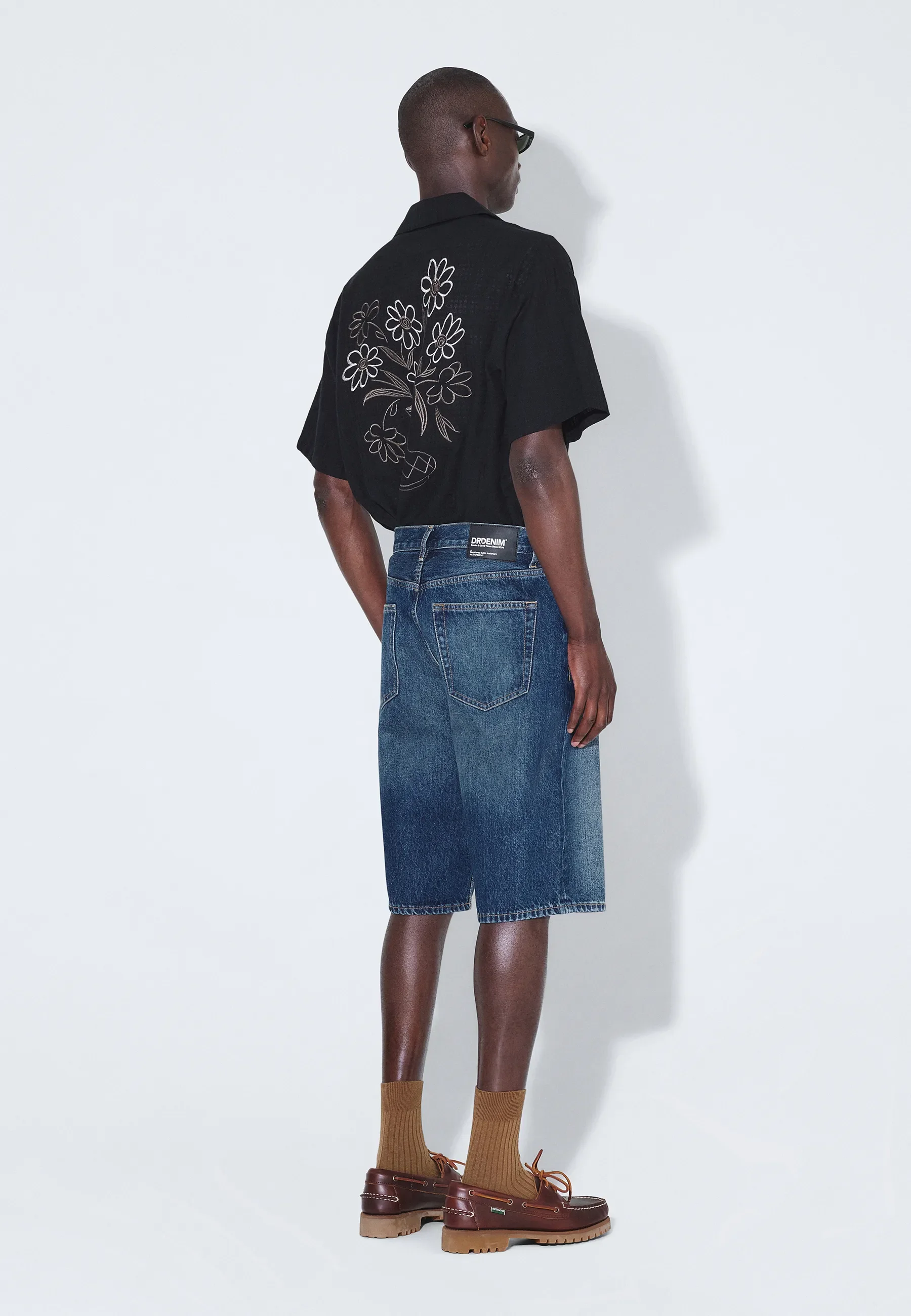 Omar Shorts - Stream Dark Fade Vintage - Image 5