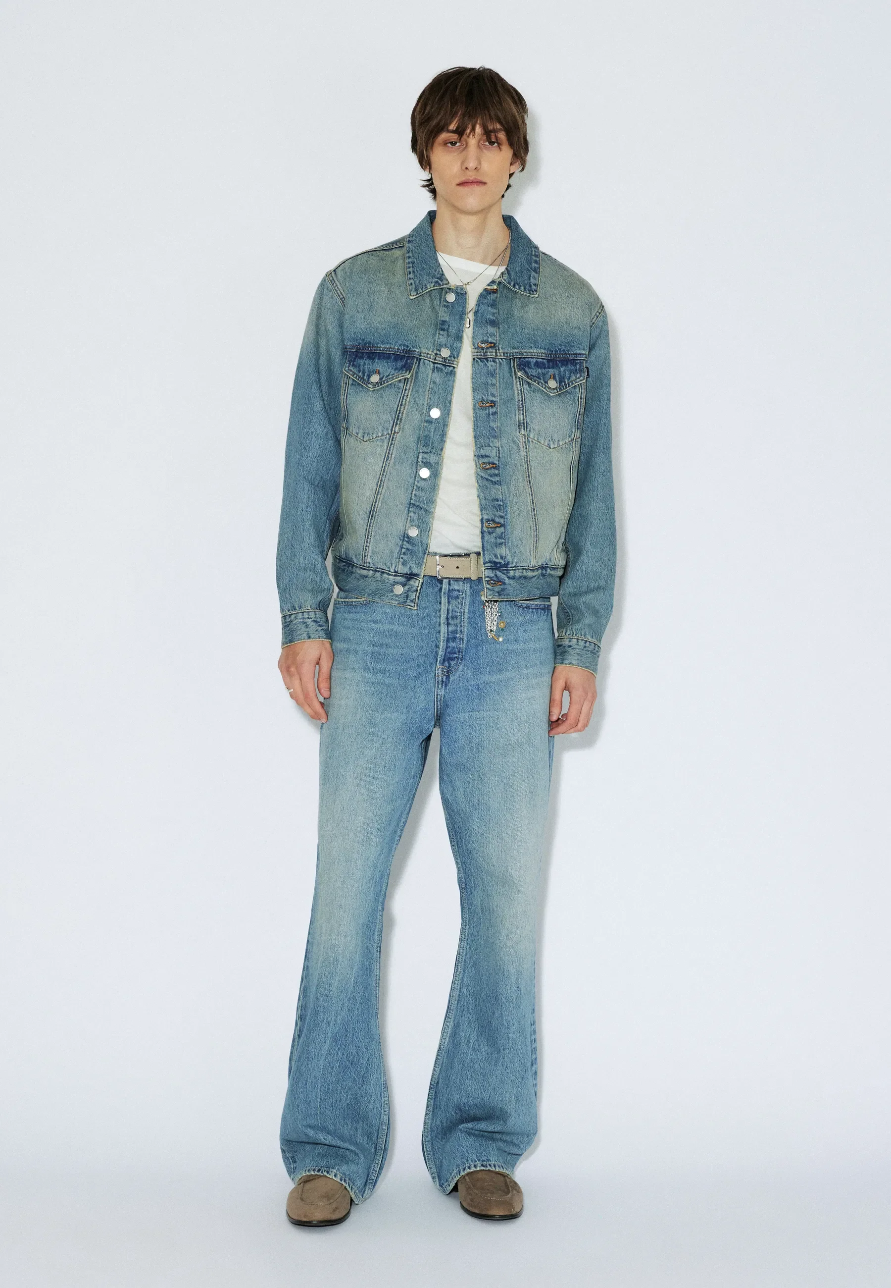 Rift Wide Bootcut - Drift Sky Used - Image 3