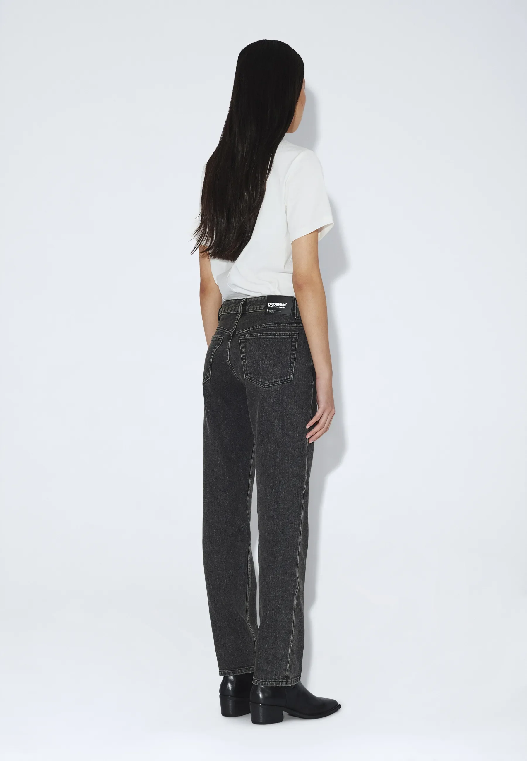 Straw Mid Slim - Tar Aged Black - Image 4