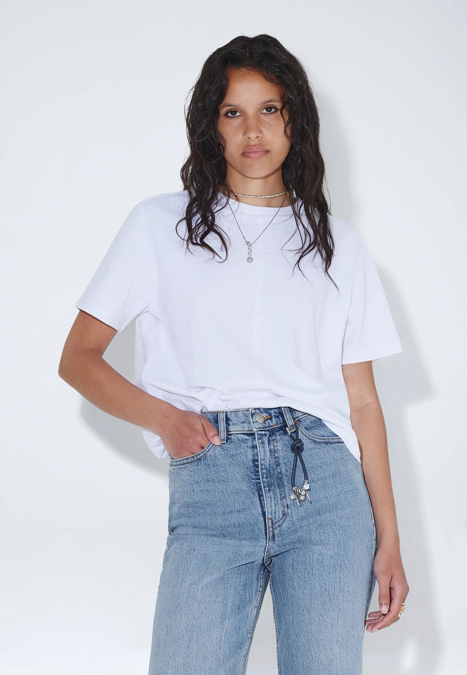 Talia Tee - Off White Fog - Image 4