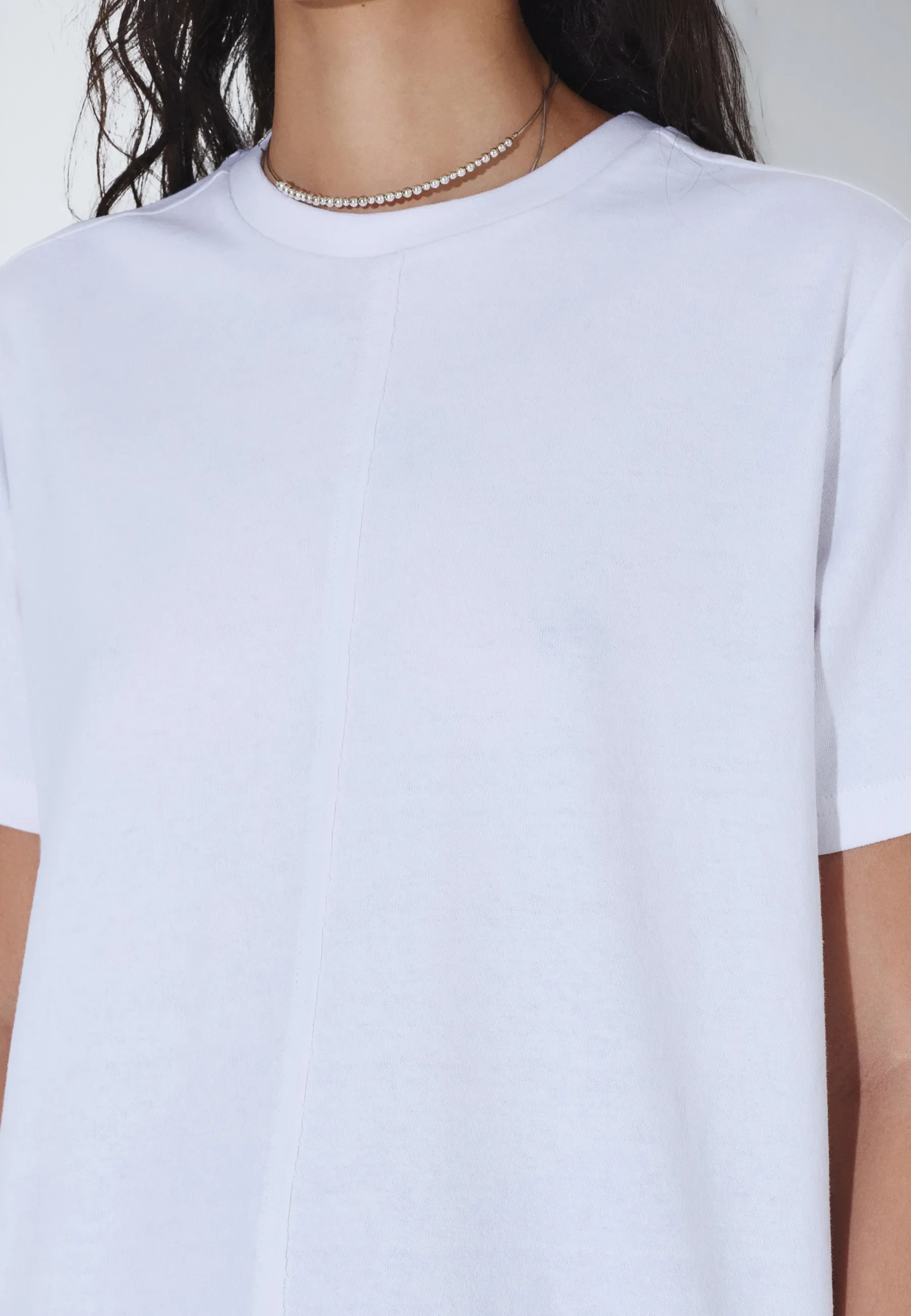 Talia Tee - Off White Fog - Image 7