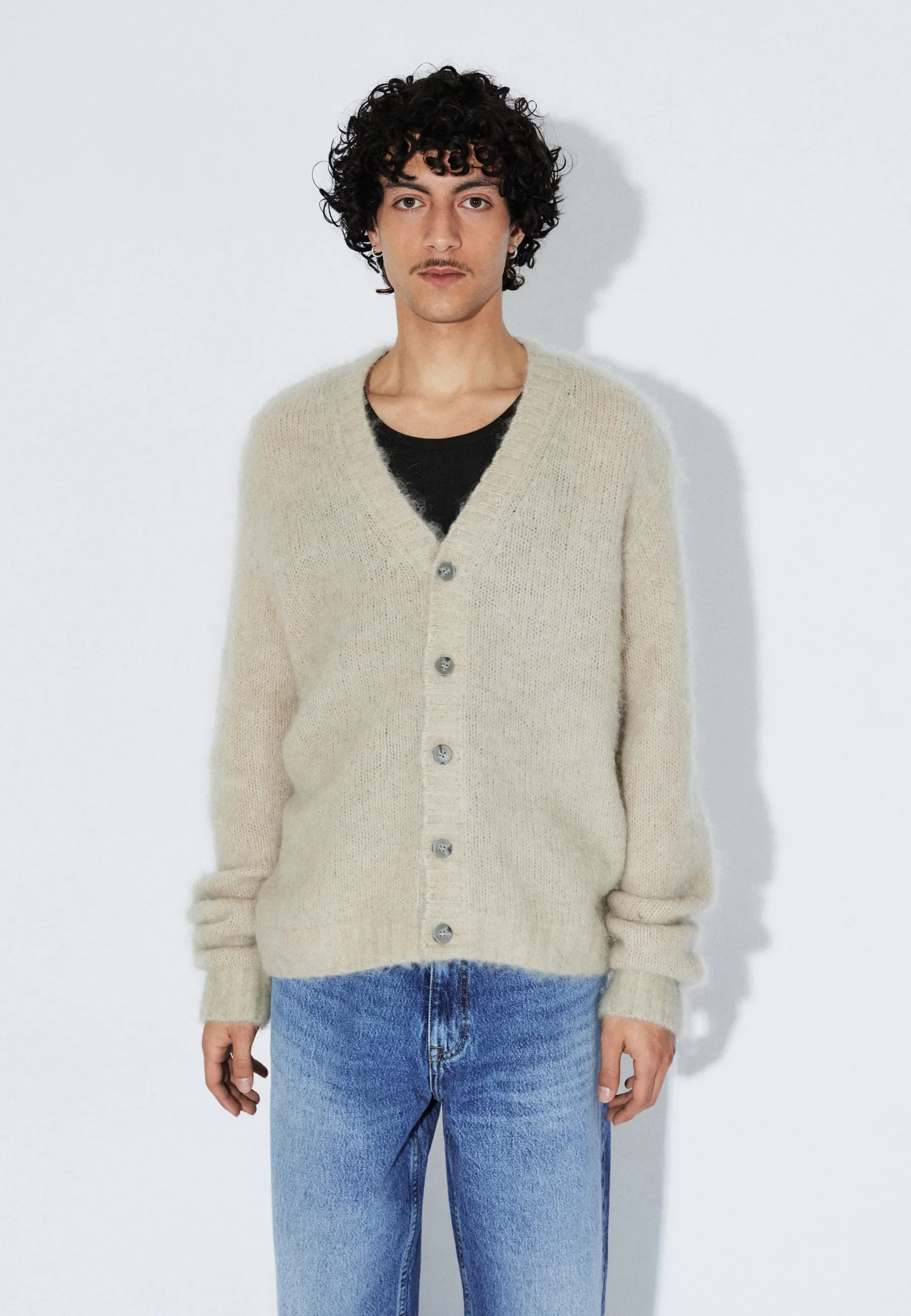 Tom Cardigan - Brushed Silver Lining - Image 6