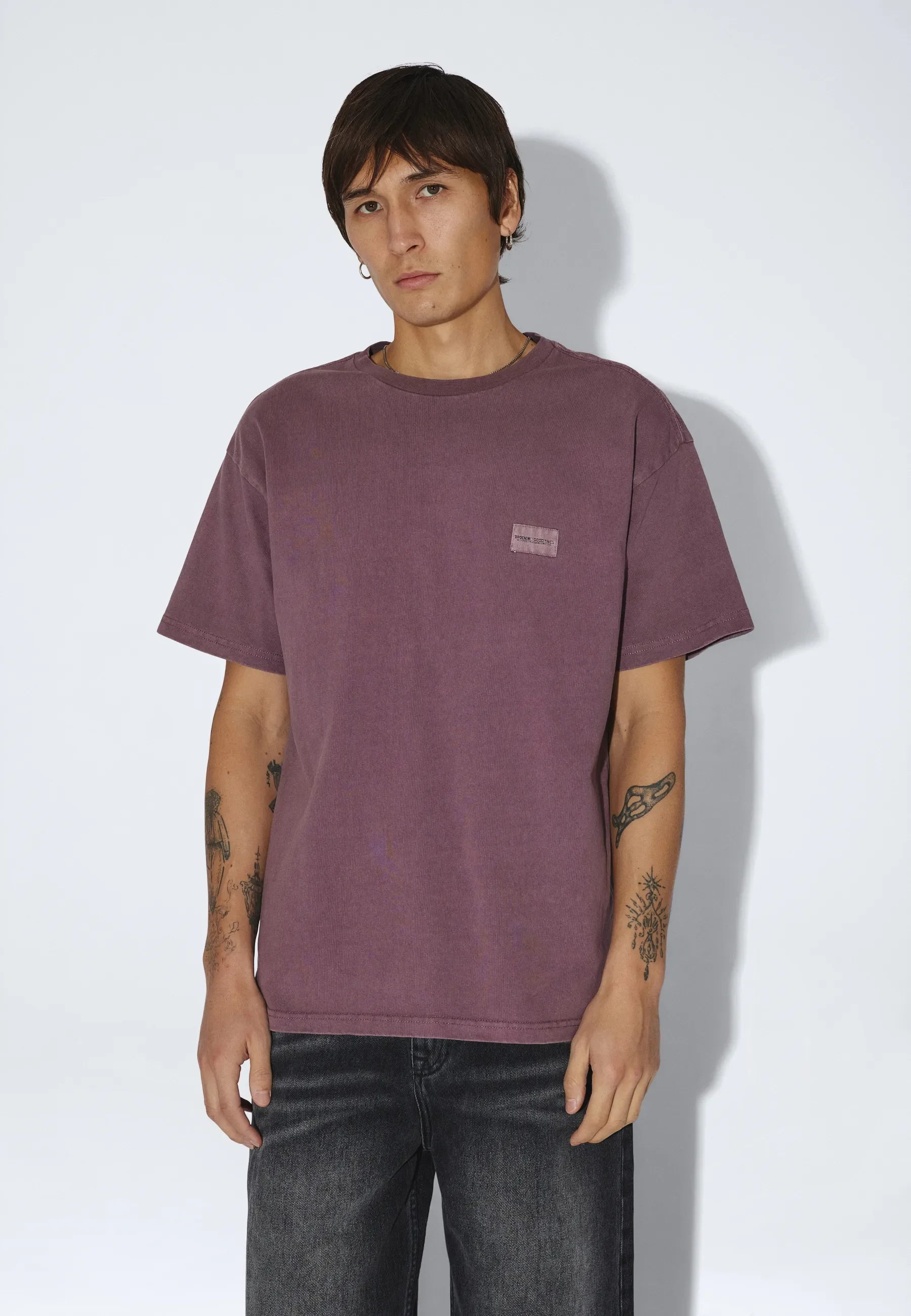 Trooper Tee - Aubergine Overdye - Image 12