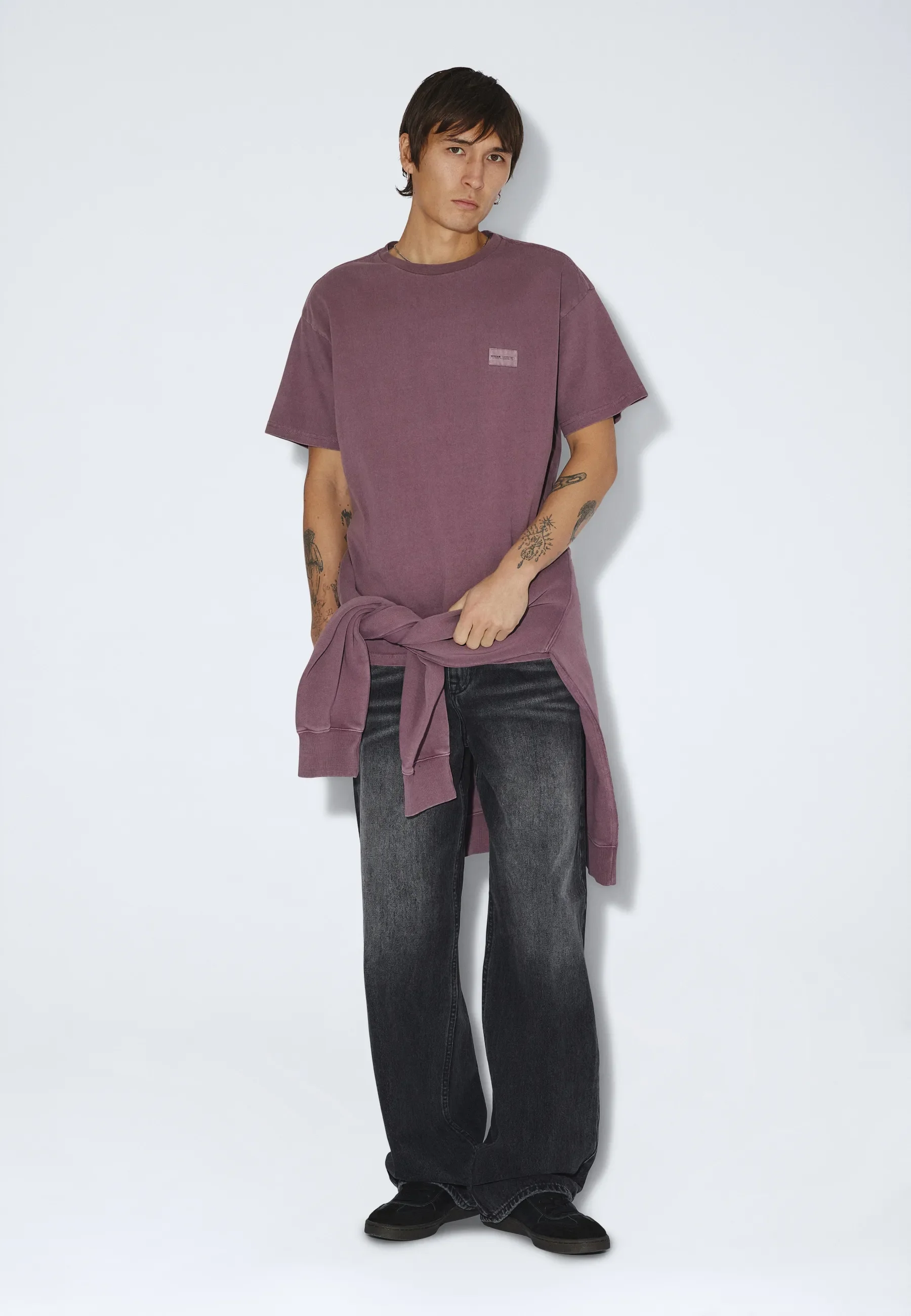 Trooper Tee - Aubergine Overdye - Image 4
