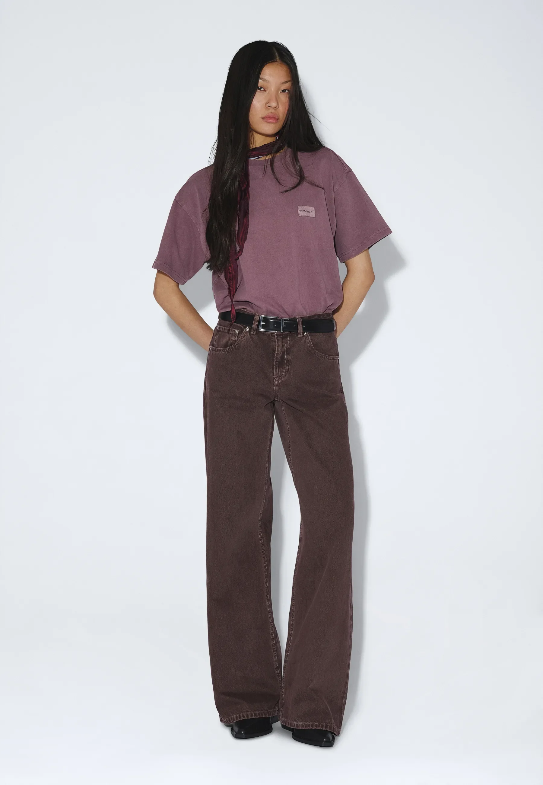 Trooper Tee - Aubergine Overdye - Image 7