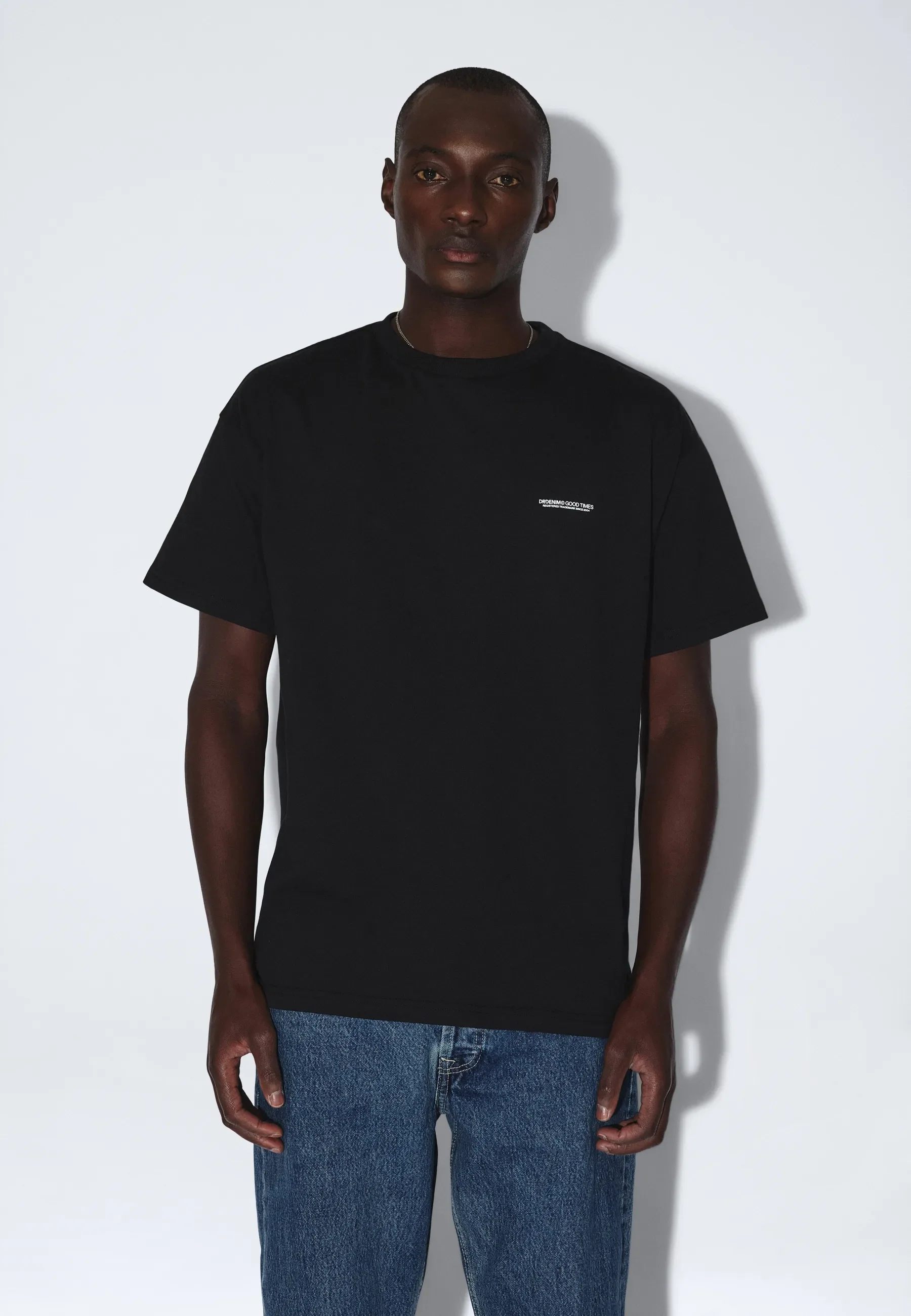 Trooper Tee - Black Circle Flower - Image 9