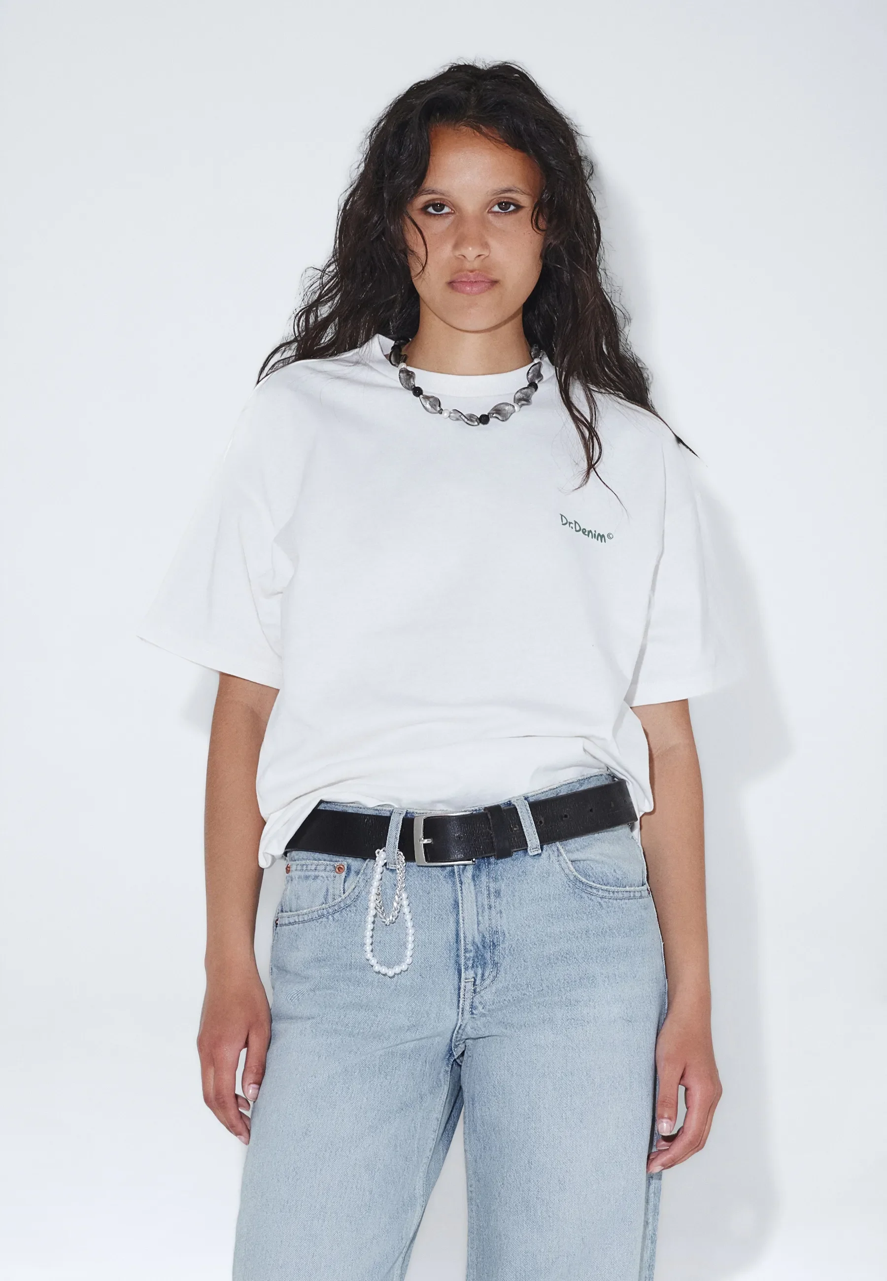 Trooper Tee - Off White Flower - Image 14