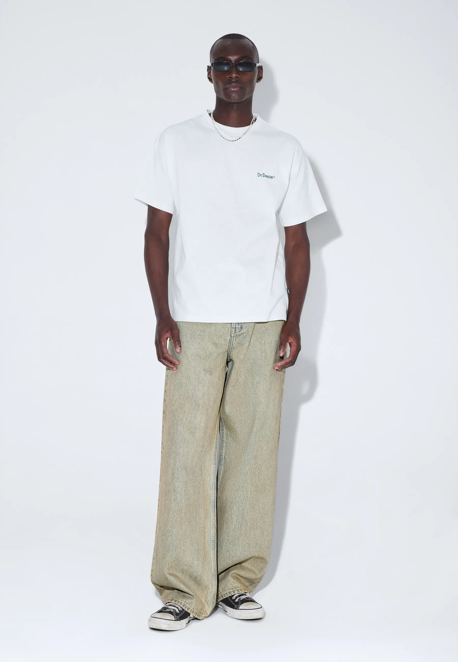 Trooper Tee - Off White Flower - Image 3