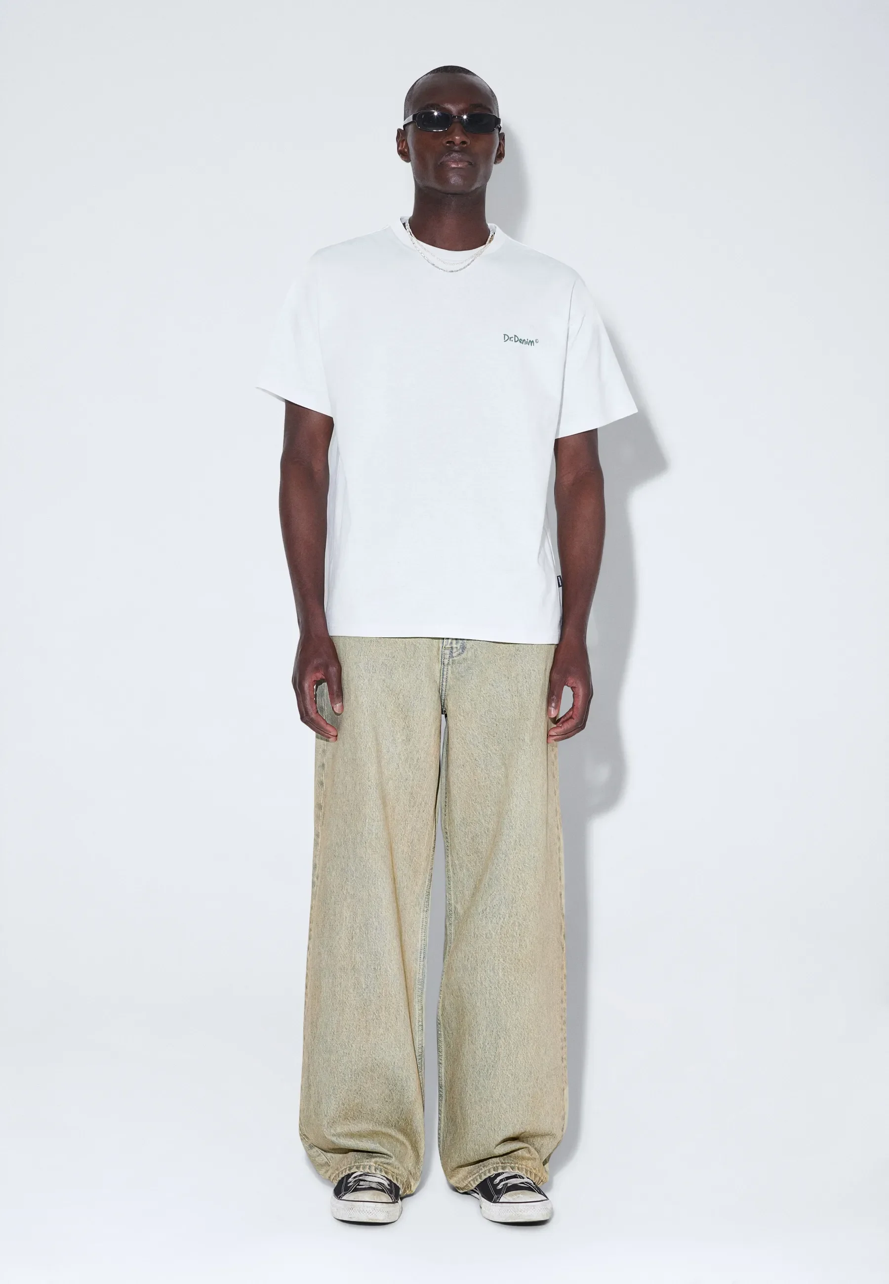 Trooper Tee - Off White Flower - Image 4