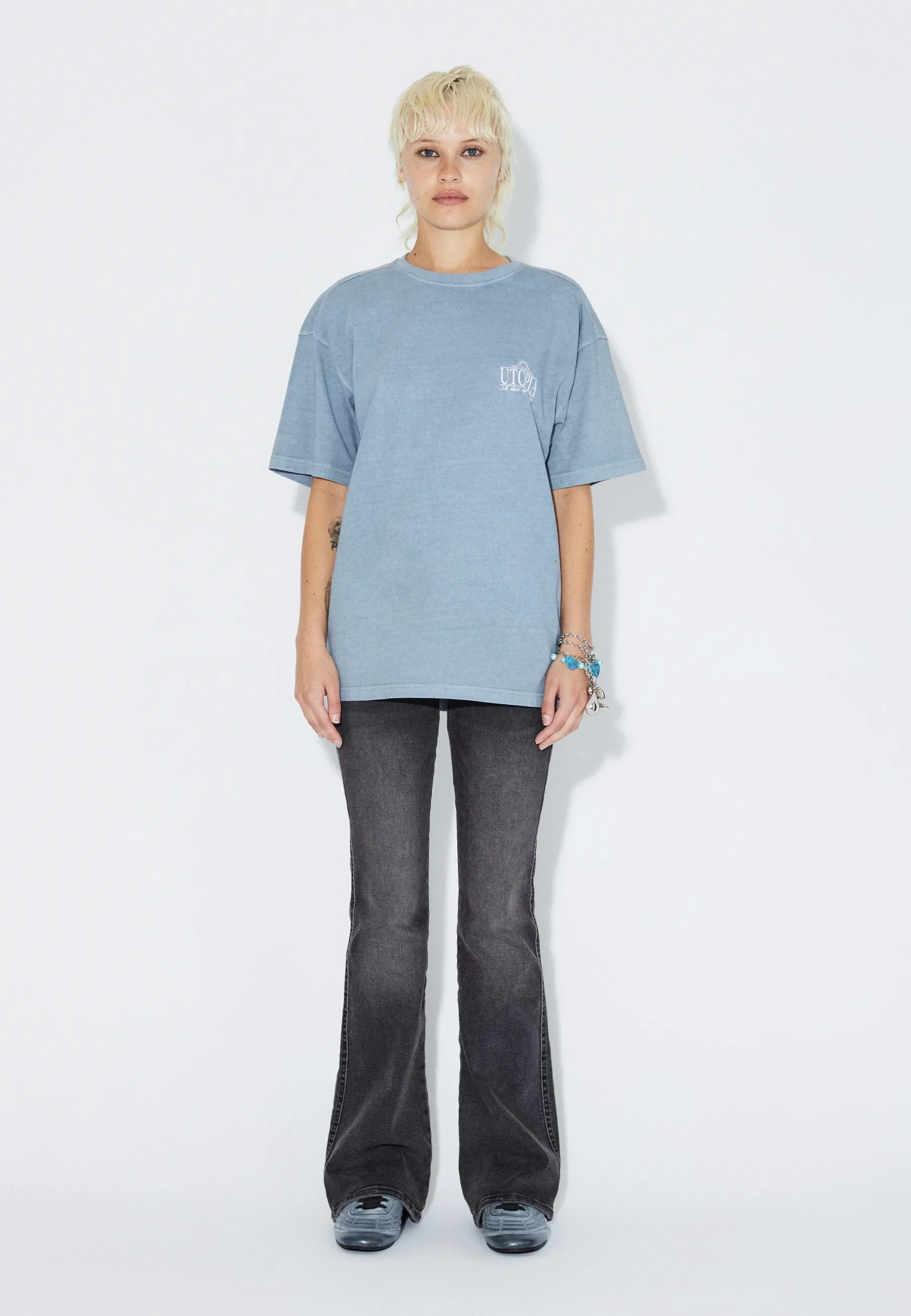 Trooper Tee - Washed Blue Utopia - Image 3