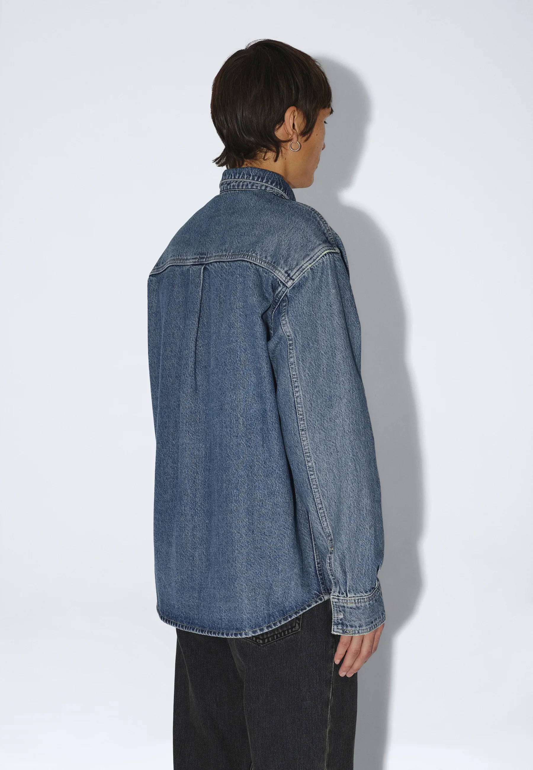 Wes Denim Shirt - Drift Sky Retro - Image 22