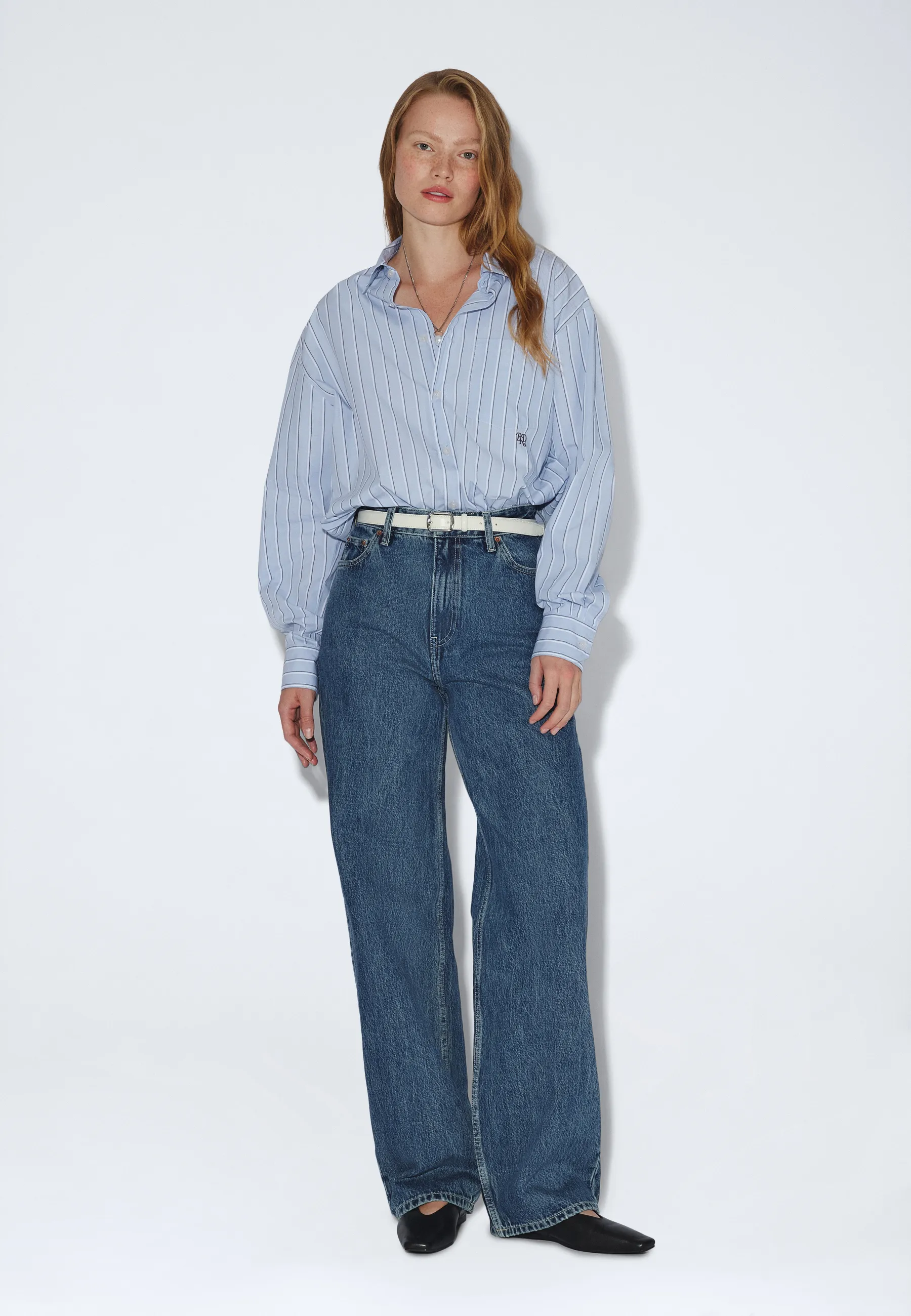 Wes Shirt - Blue Stripe - Image 13