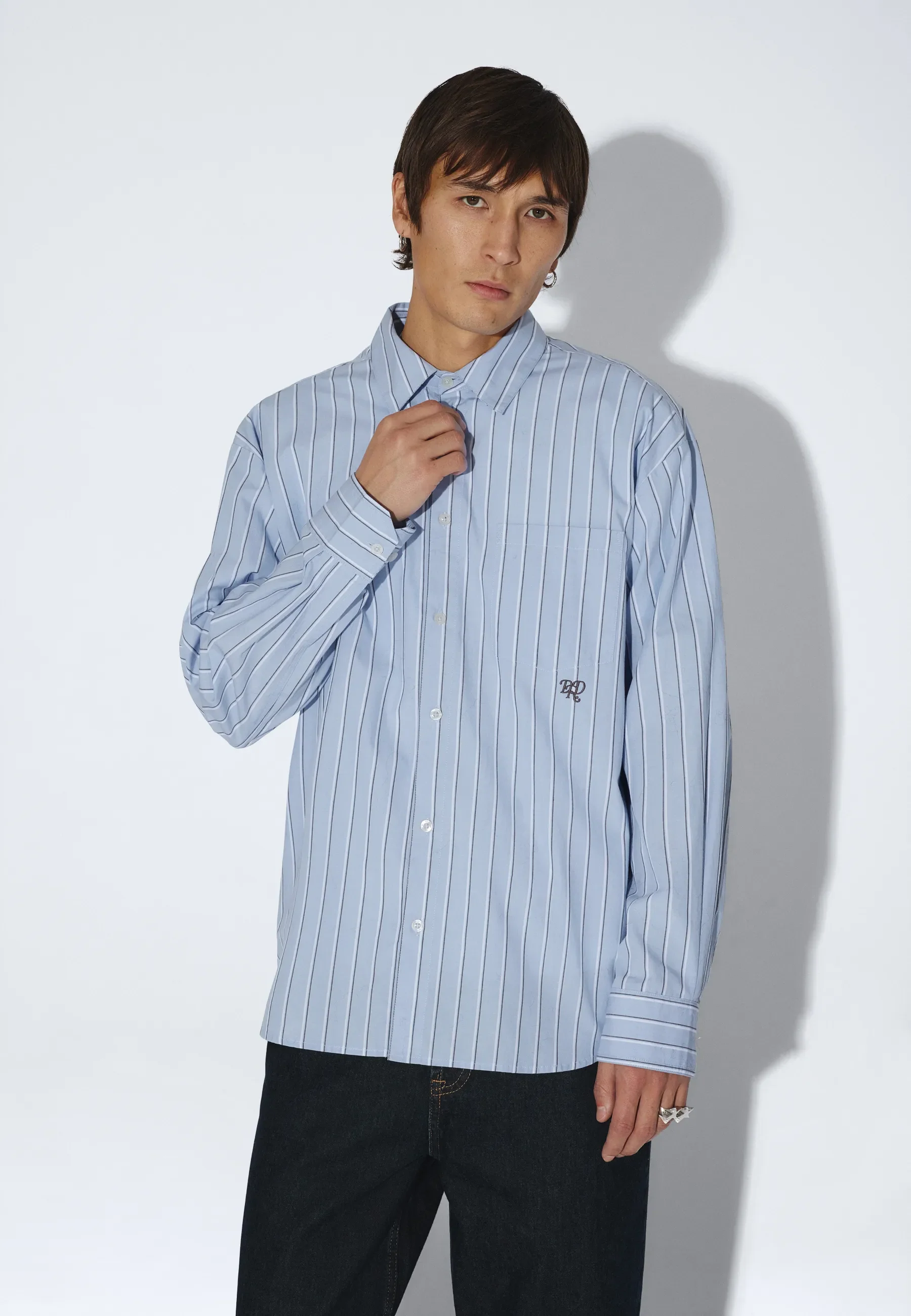 Wes Shirt - Blue Stripe - Image 7