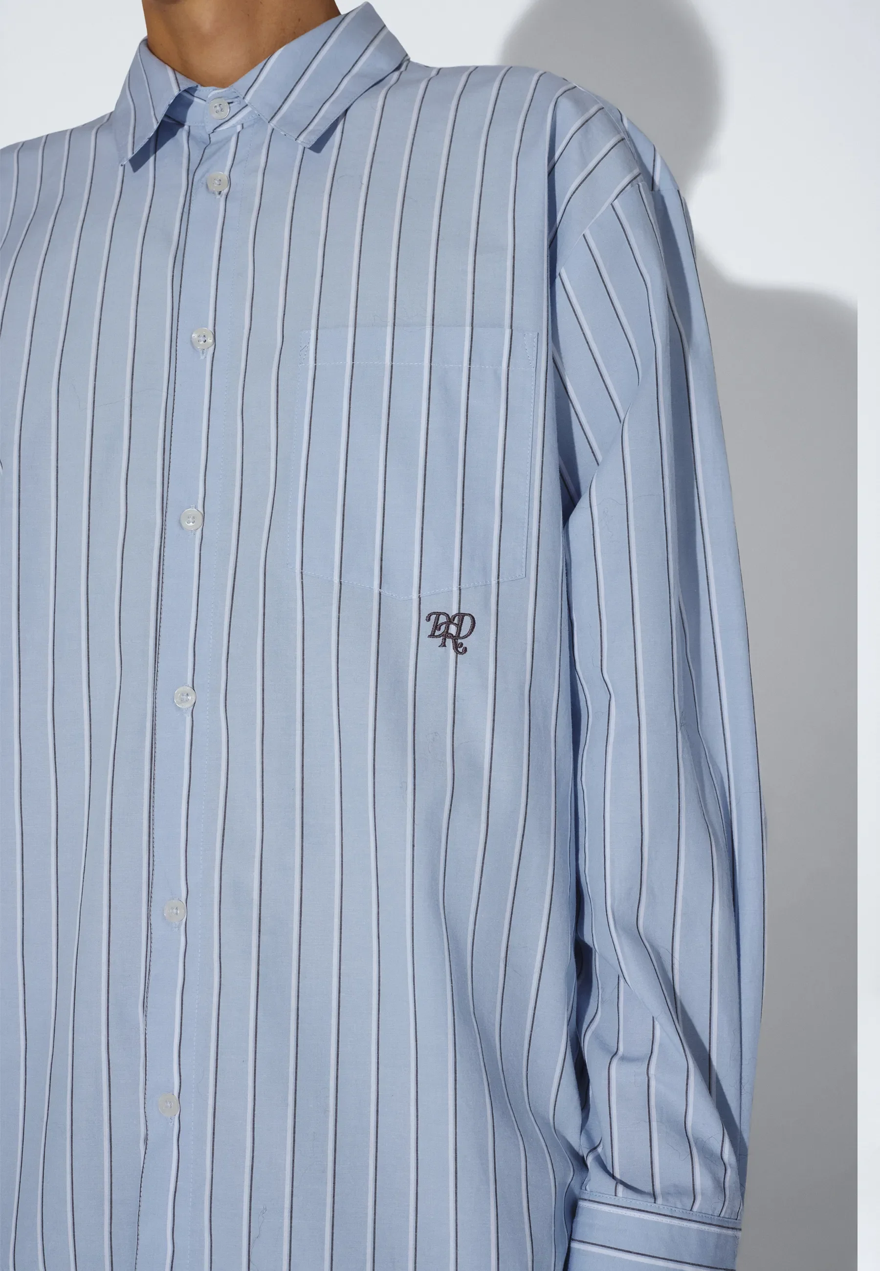 Wes Shirt - Blue Stripe - Image 9